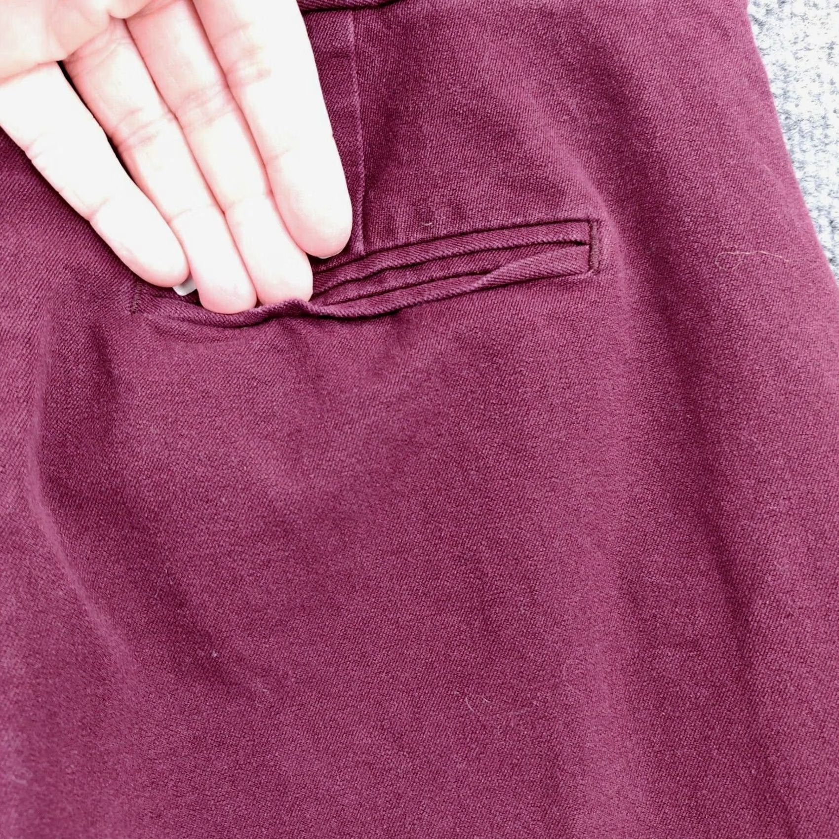 Gap Gap Womens Pants Chino Slim Bootcut Flat Front Red 8 Cotton Blend 29in Waist Casual Pockets Vintage No Mens Womens Size 30" / US 8 / IT 44 - 7 Thumbnail