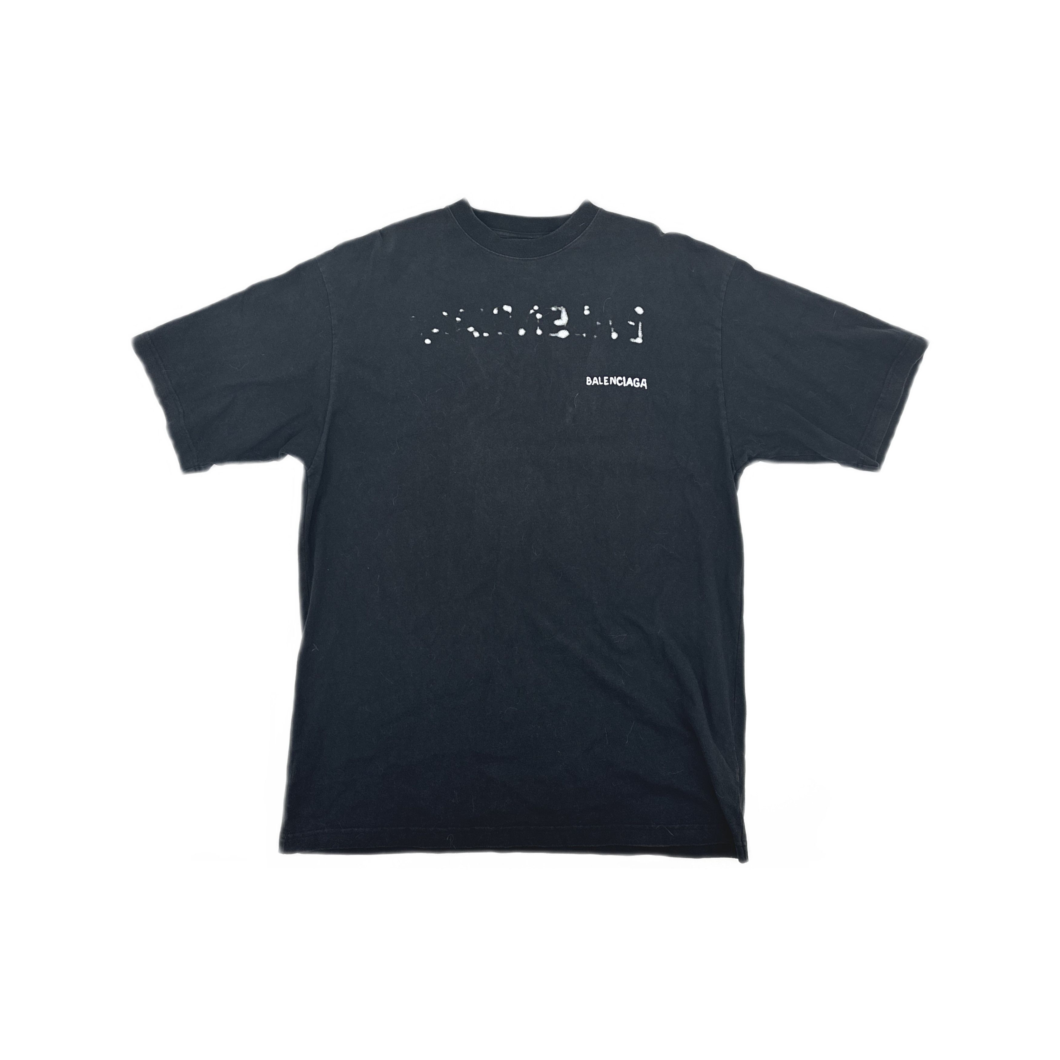 Balenciaga Balenciaga Logo Print T-Shirt Size M Size US M / EU 48-50 / 2 - 1 Thumbnail