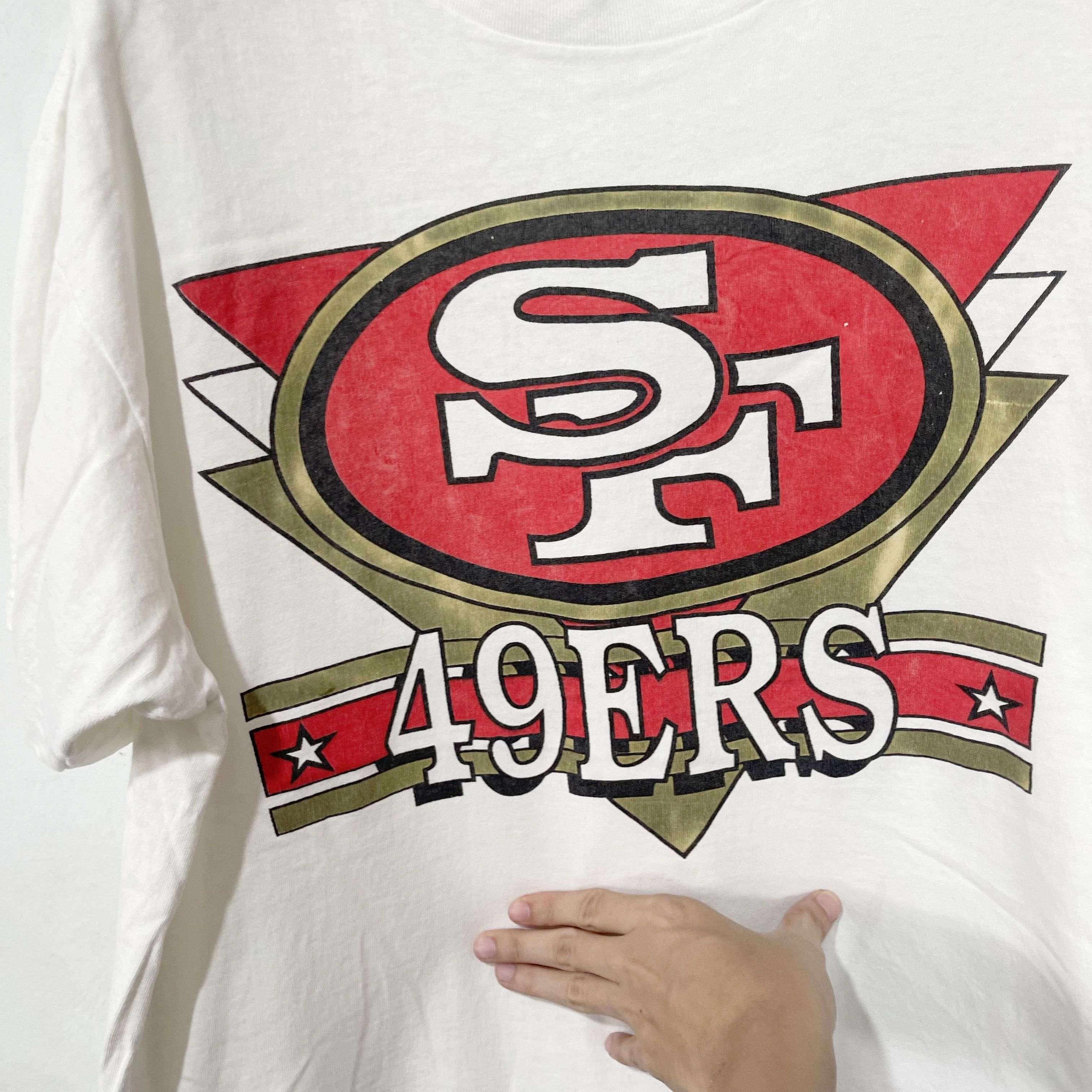 NFL Vintage 90s San Francisco 49ers T-Shirt Size US XL / EU 56 / 4 - 2 Thumbnail