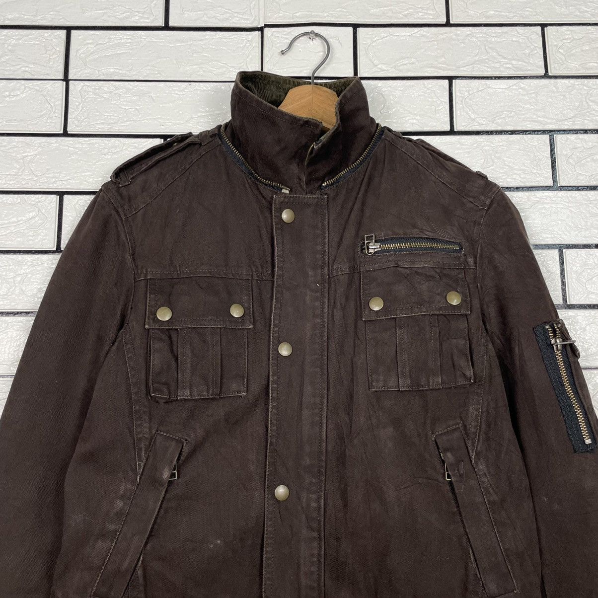 Michel Klein Michel Klein Homme Utility Multipocket Jacket Size US S / EU 44-46 / 1 - 2 Thumbnail