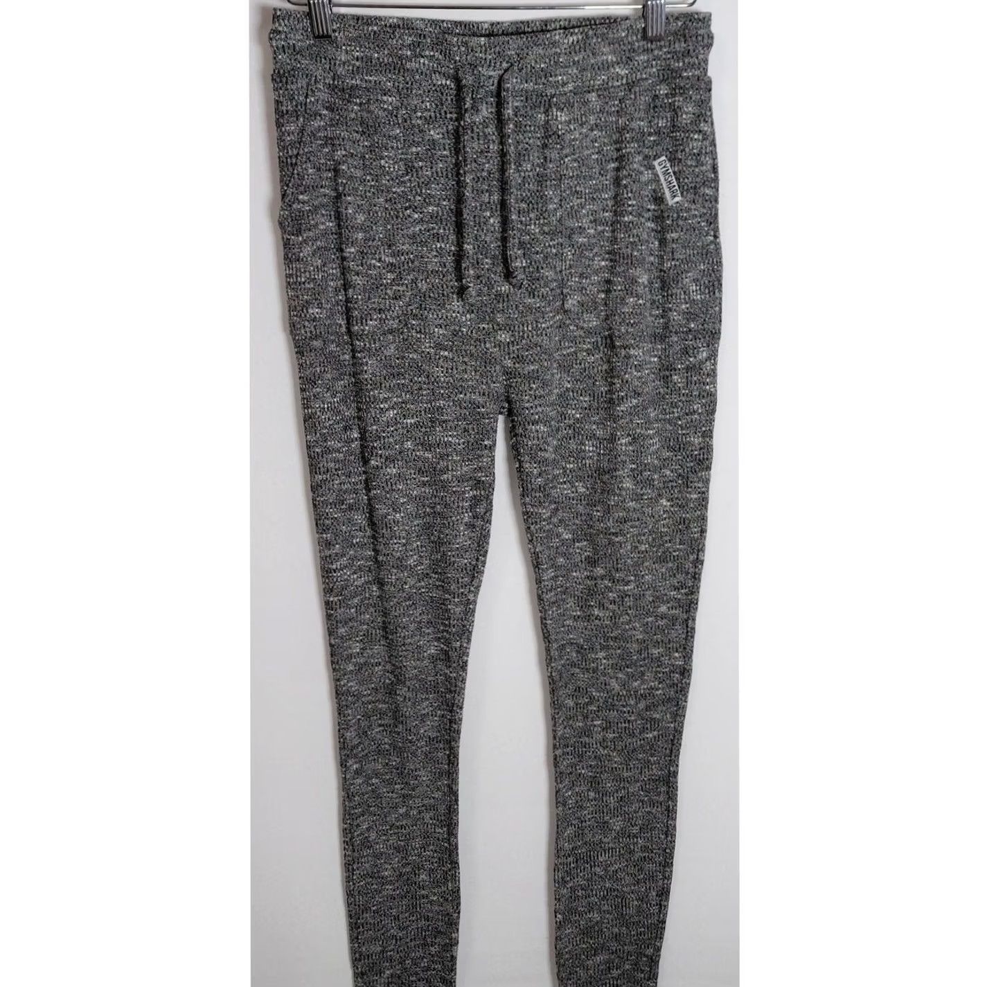 Gymshark GYMSHARK Joggers Gray Knit Pants Solid Regular Women Size L Size 36" / US 14 / IT 50 - 2 Thumbnail