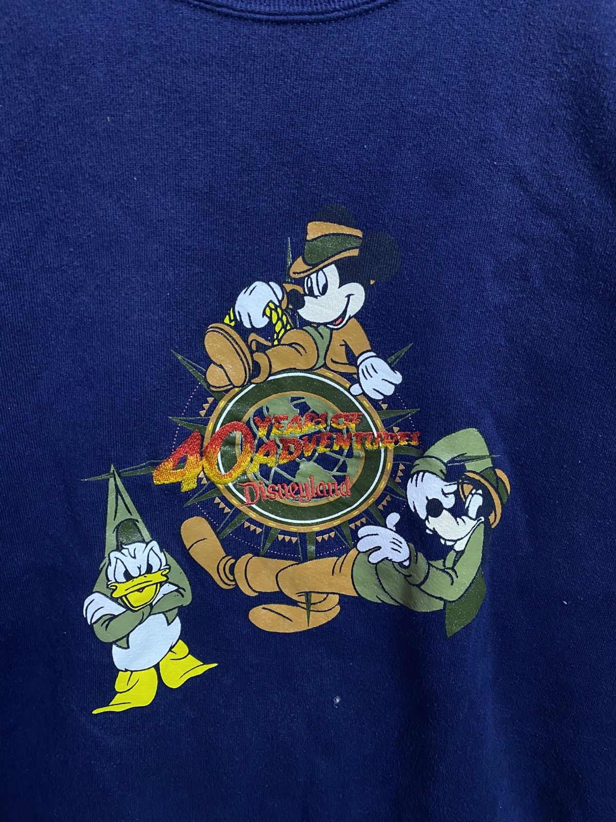 Disney vintage disney mickey mouse big logo sweatshirt Size US M / EU 48-50 / 2 - 3 Thumbnail