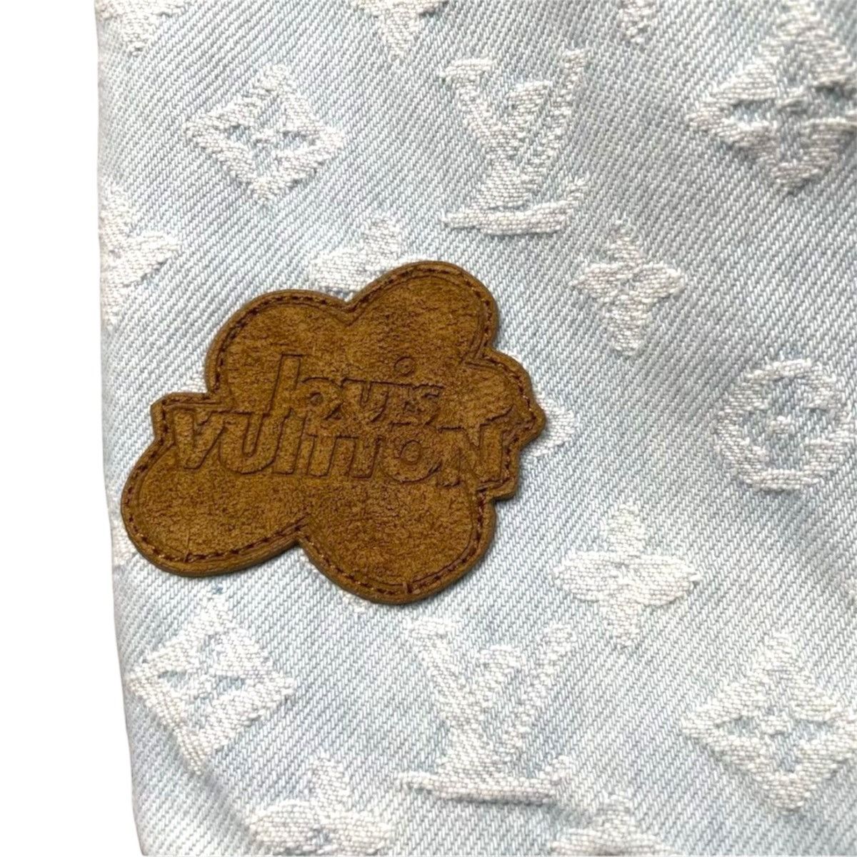Louis Vuitton × Tyler The Creator Louis Vuitton X Tyler The Creator 58 Monogram Denim Jacket Size US XXL / EU 58 / 5 - 4 Thumbnail
