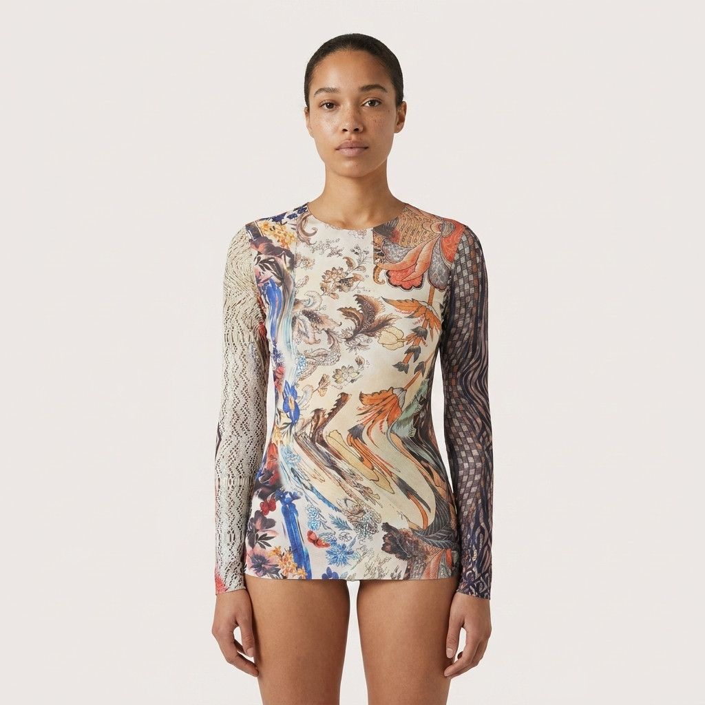 Marine Serre Marine Serre Second Skin top wild pattern size small Size S / US 4 / IT 40 - 1 Preview