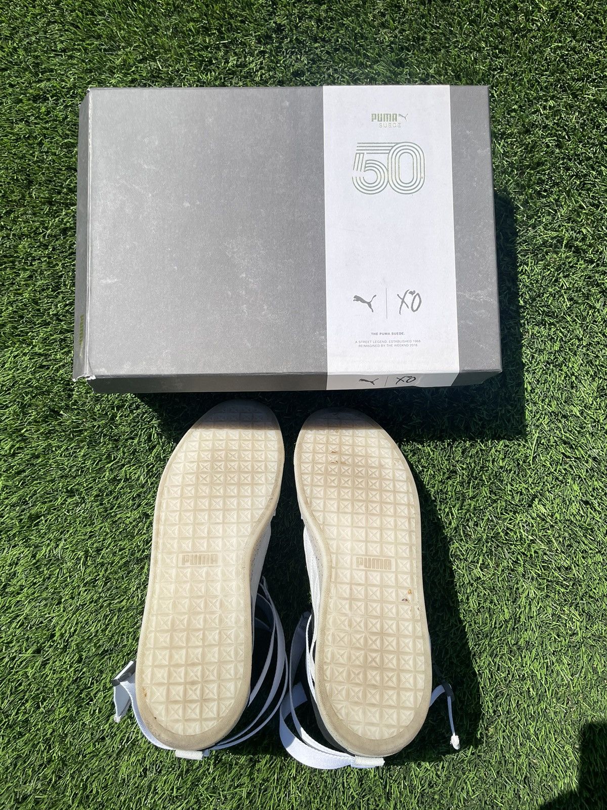 Puma × The Weeknd PUMA The Weeknd x XO Suede Classic '50th Anniversary Size US 11.5 / EU 44-45 - 8 Thumbnail