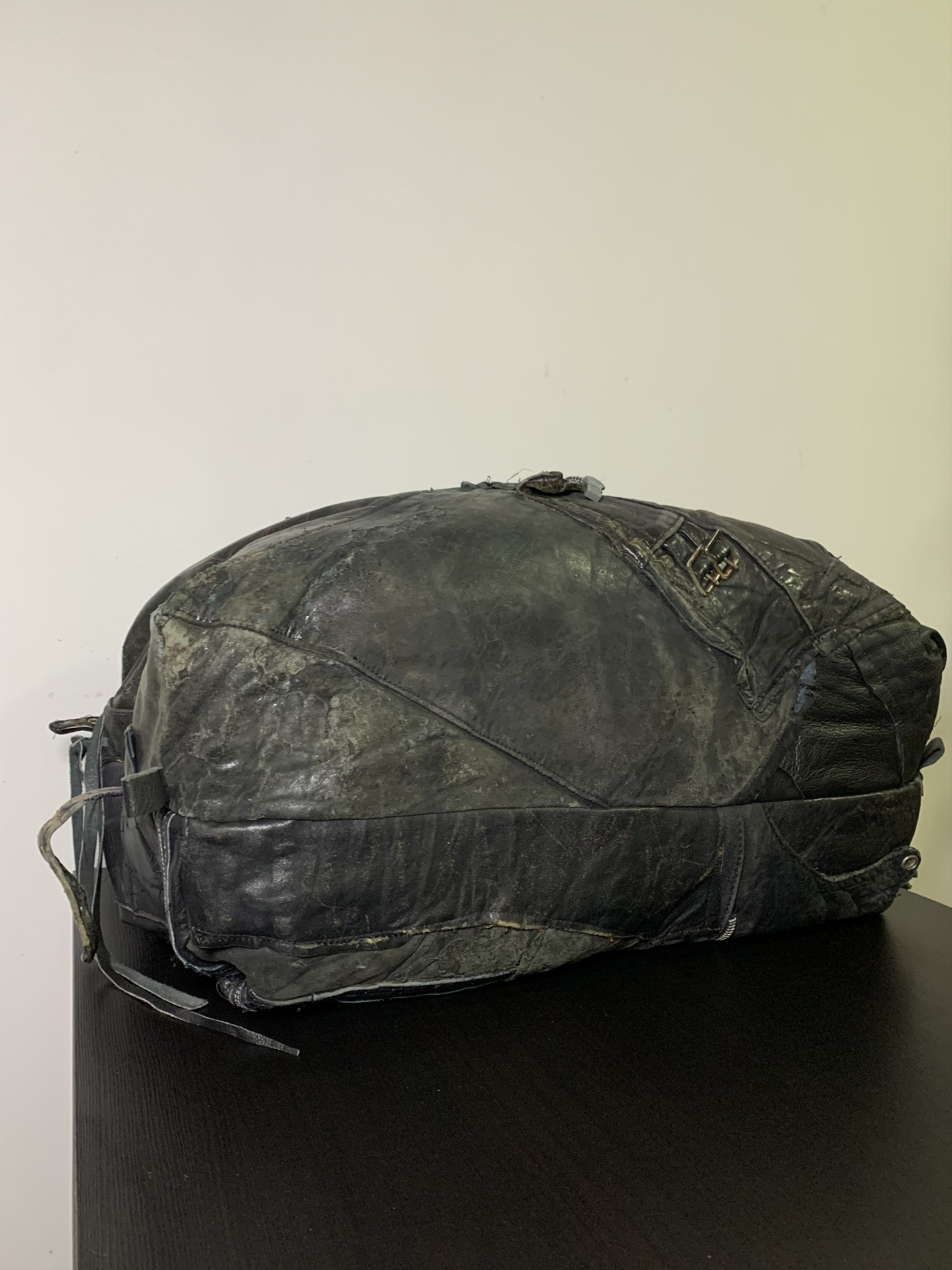 Vinti Andrews Vinti Andrews Reconstructed Leather Jacket Travel Bag Size ONE SIZE - 15 Thumbnail