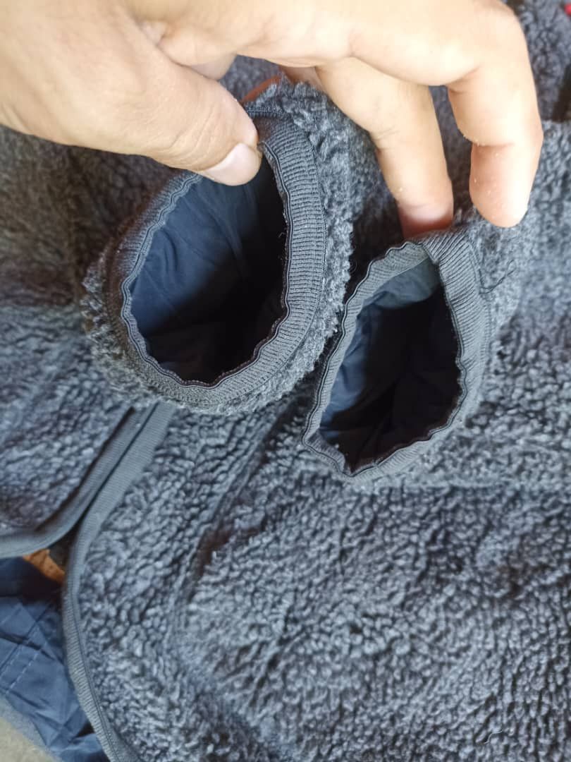 Japanese Brand Reversible Sherpa fleece jacket by Child & women Size M / US 6-8 / IT 42-44 - 9 Thumbnail