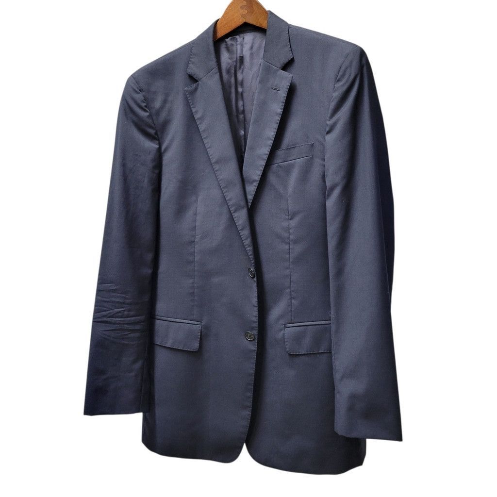 Valentino Valentino Men’s Fleece Wool Cupro Lining 2-Button Side-Vent Size 40R - 3 Thumbnail