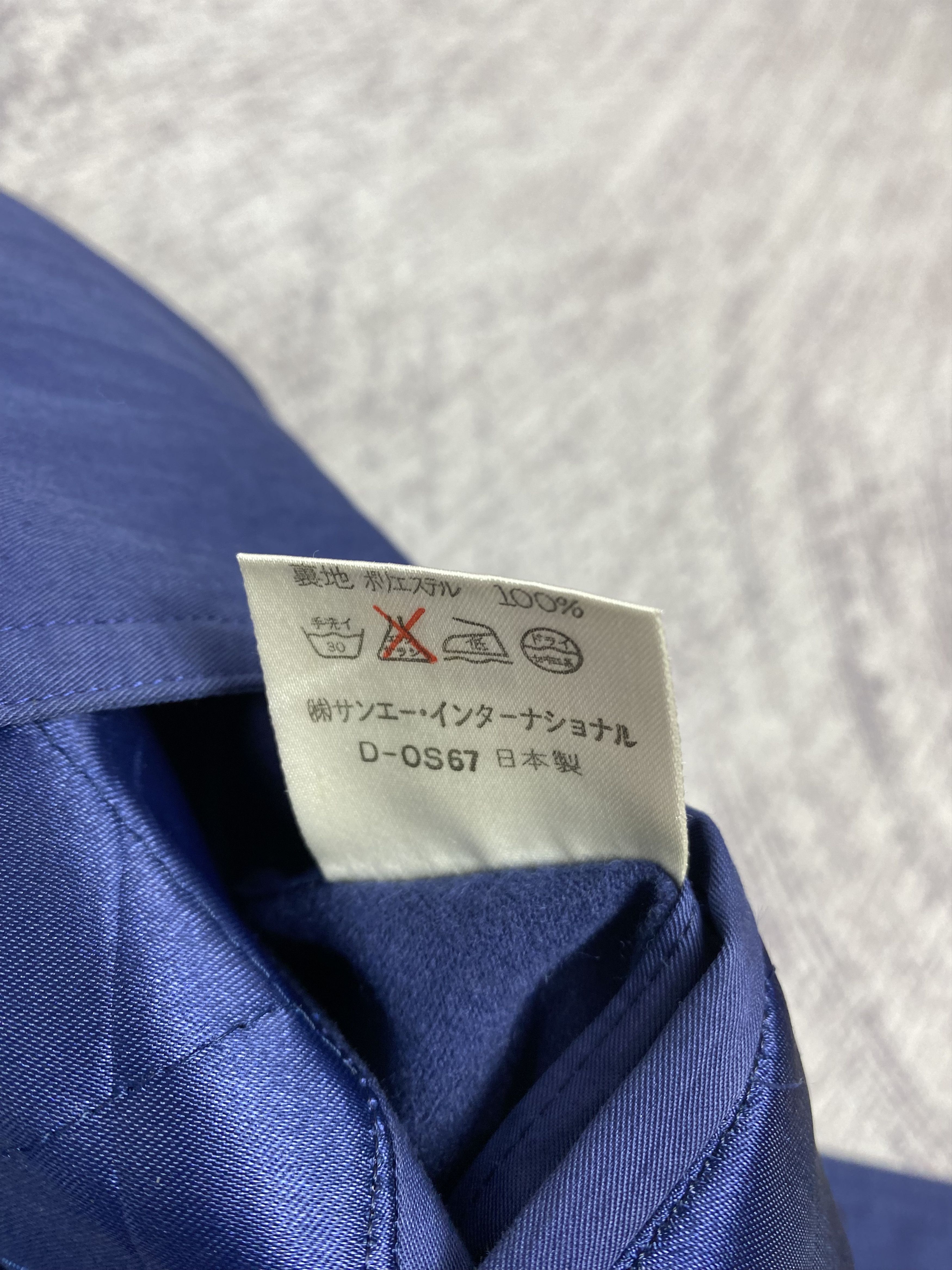 Japanese Brand Vintage Calsonic Racing Team Blue Workwear Jacket Size US L / EU 52-54 / 3 - 11 Thumbnail