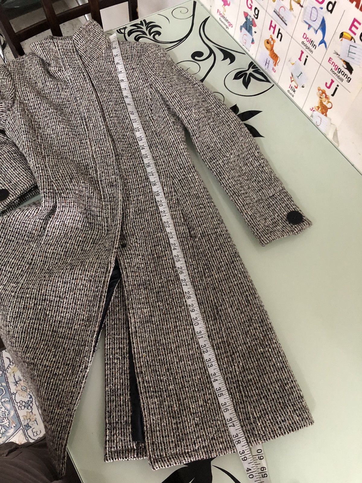 Max Mara Chanel Inspired ❗️Max & Co by Max Mara Tweed Long Jacket Size XS / US 0-2 / IT 36-38 - 22 Thumbnail