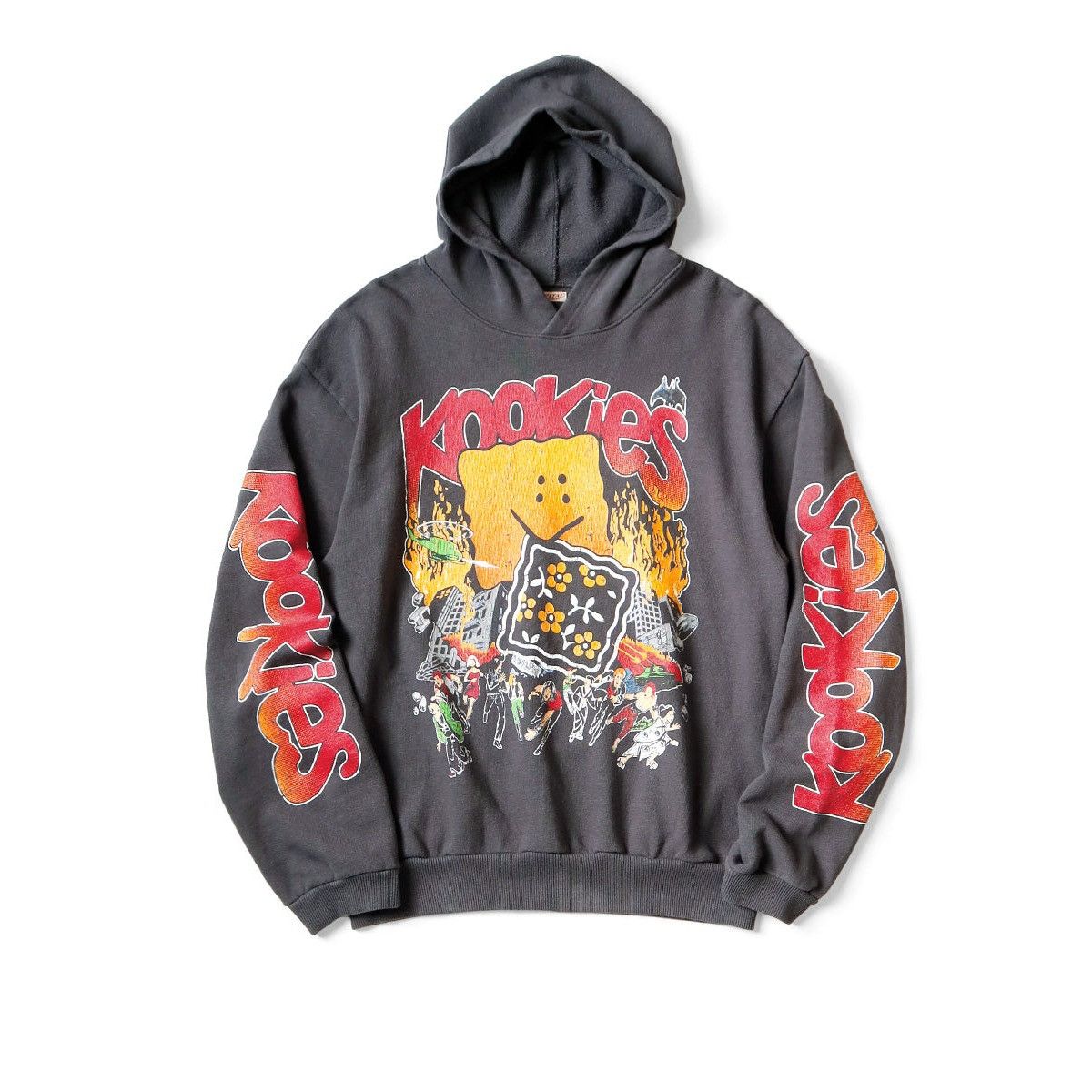 Kapital Kapital fleece hooded sweatshirt (BUSTER PECKISH RAINBOW Ypt Size US L / EU 52-54 / 3 - 2 Thumbnail