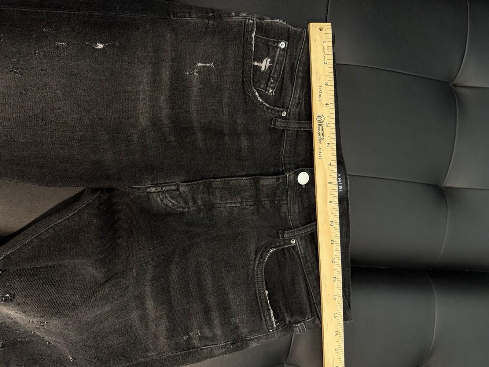 Amiri Size 33 - Amiri Black Pants Jeans 100% Authentic Size US 33 - 7 Thumbnail