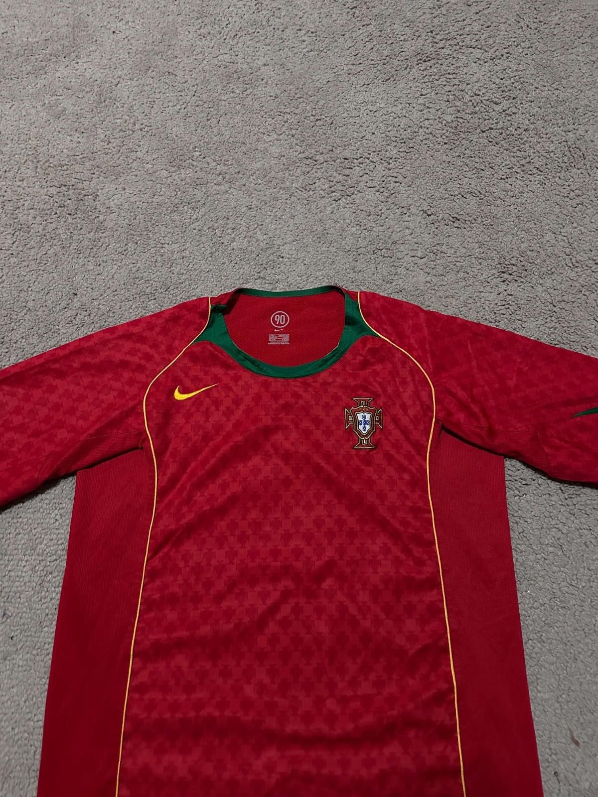 Nike Portugal 2004/2006 Nike Home Football Shirt Soccer Jersey L Size US L / EU 52-54 / 3 - 3 Thumbnail