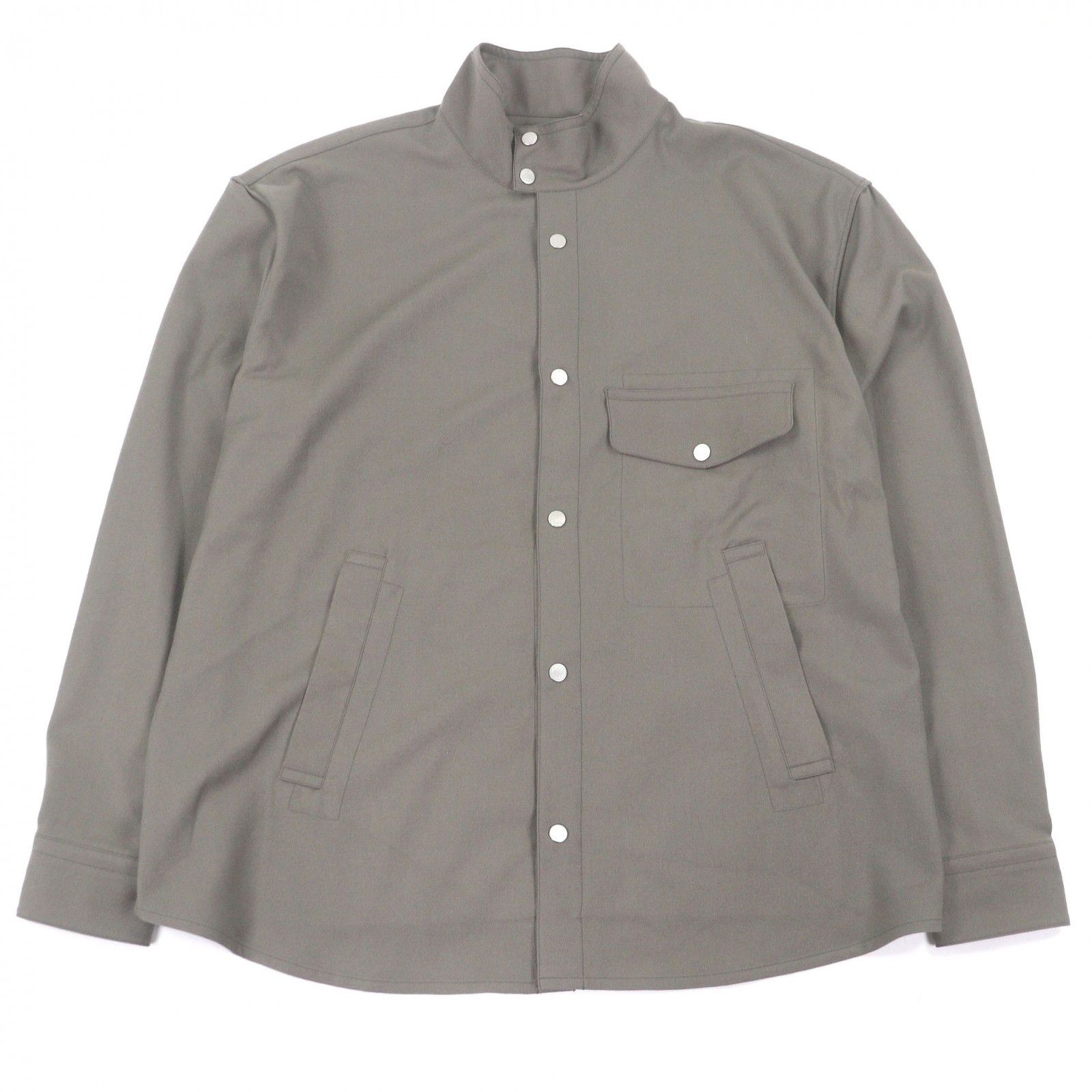 Hermes Hermes Hermes Virgin Wool Jacket Textile Outerwear DUTY FREE for USA Size ONE SIZE - 1 Thumbnail
