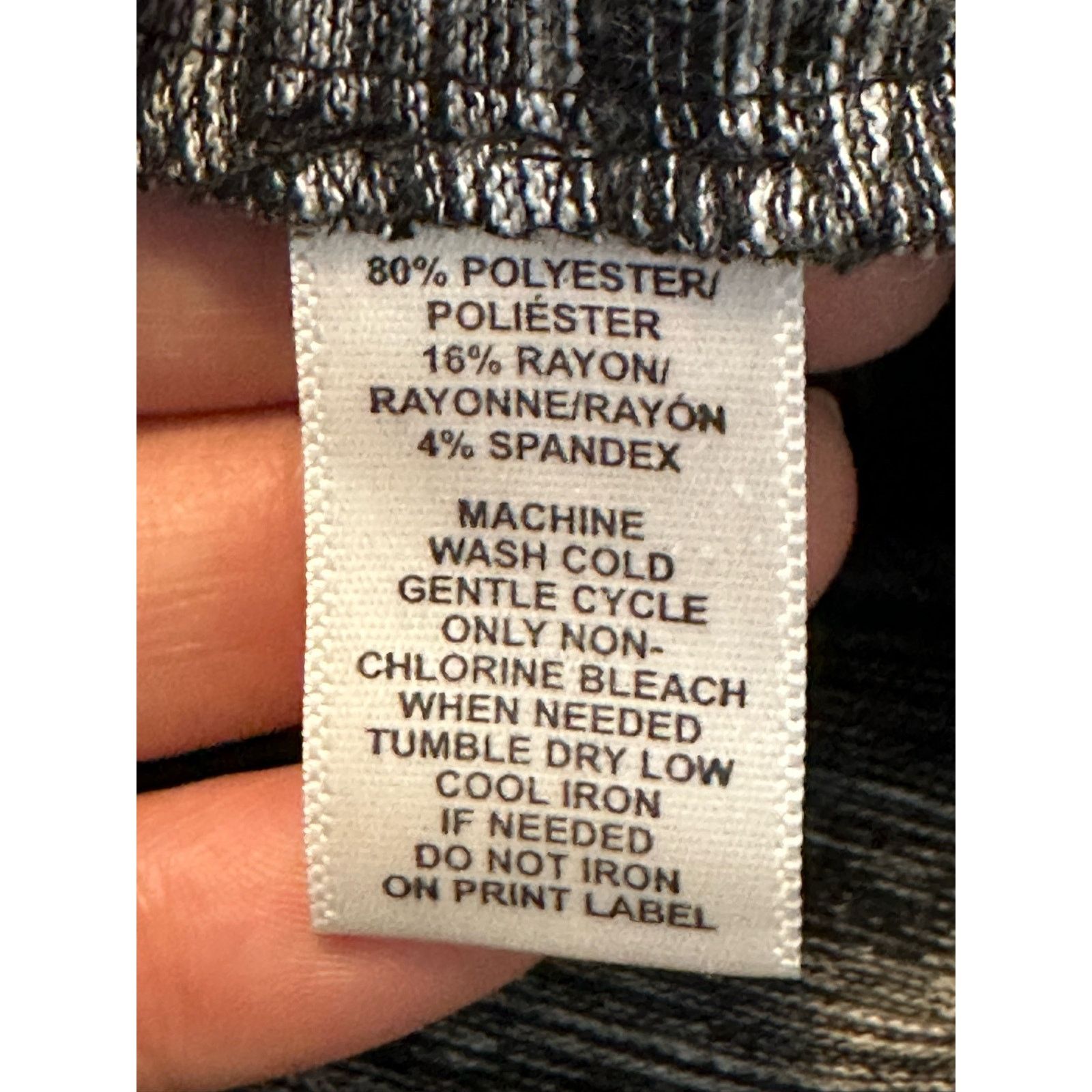 Loft Loft gray marbled mini T Shirt dress size Small Size S / US 4 / IT 40 - 4 Thumbnail