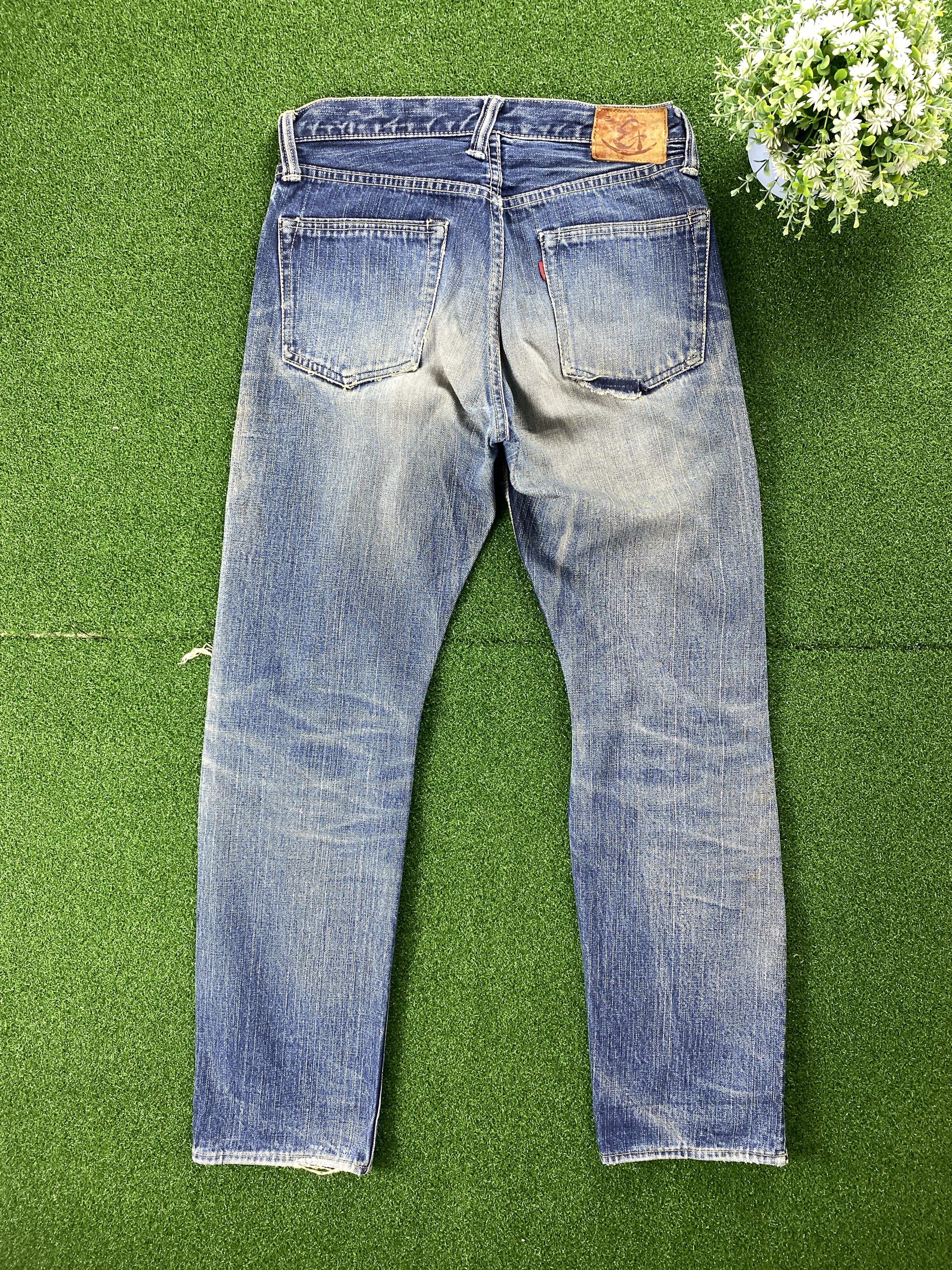 Eternal 💢 Selvedge Vintage Eternal Faded Distressed Jeans CP0082 Size US 29 - 9 Thumbnail