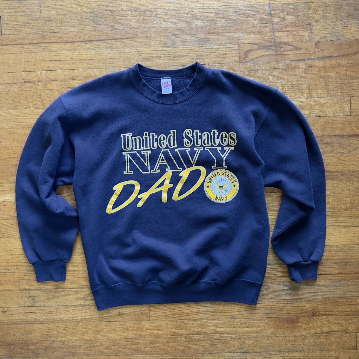 Soffe United States Navy Dad Sweatshirt Large Size US L / EU 52-54 / 3 - 1 Thumbnail