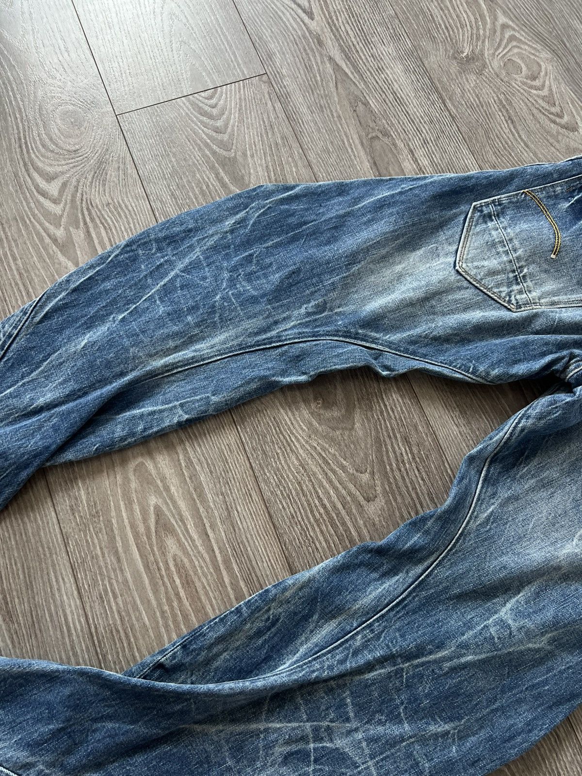 G-Star Y2K G-Star Raw ARC 3D Loose Tapered Braces Opium 03301 Jeans Size US 31 - 20 Thumbnail