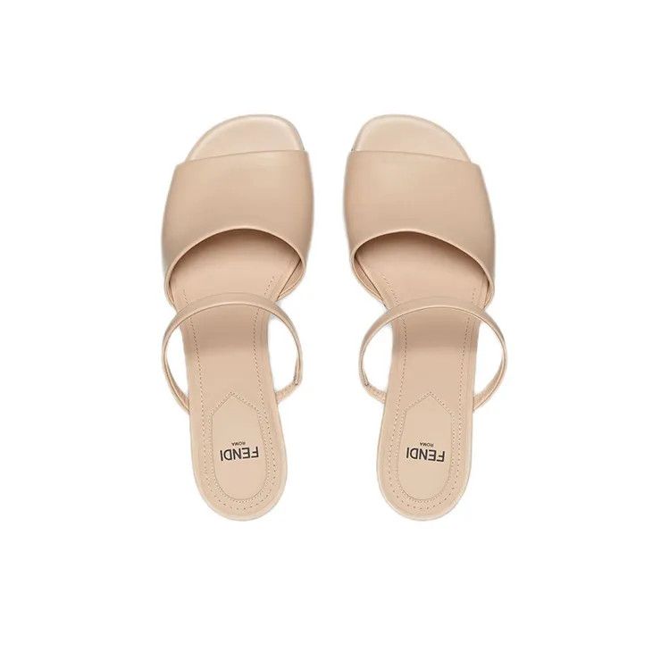 Fendi o1w1db10325 8R8331 Sandals in Beige Size US 7 / IT 37 - 4 Thumbnail