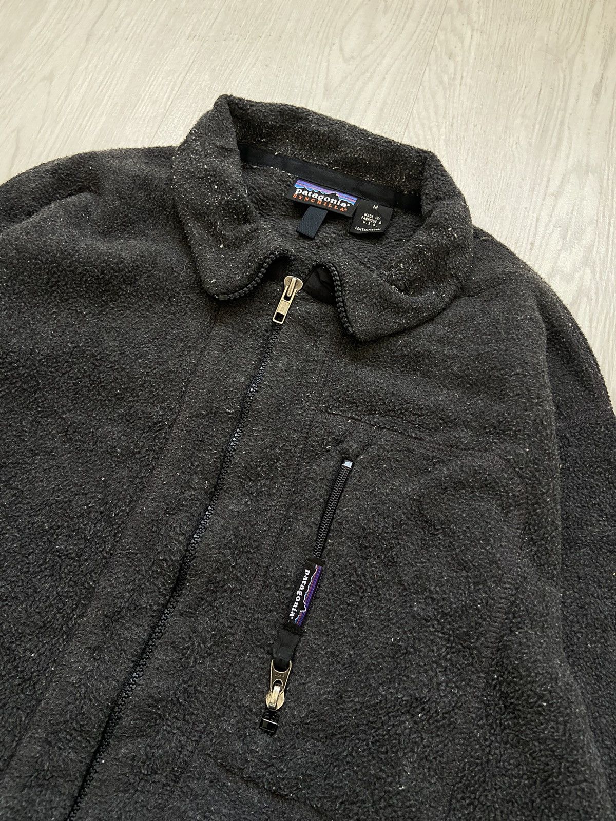 Patagonia × Vintage Vintage Patagonia Synchilla Fleece Zipper Jacket Size US M / EU 48-50 / 2 - 2 Thumbnail