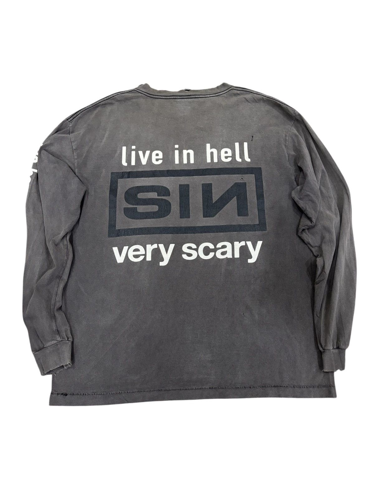 Saint Michael Saint Michael Sin Longsleeve Tshirt Size US XL / EU 56 / 4 - 2 Thumbnail