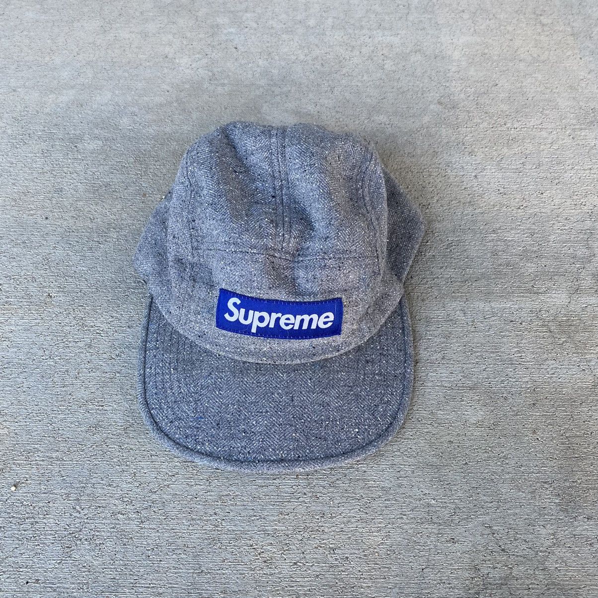 Supreme Supreme 5 Panel Donegal Tweed Camp Cap Grailed