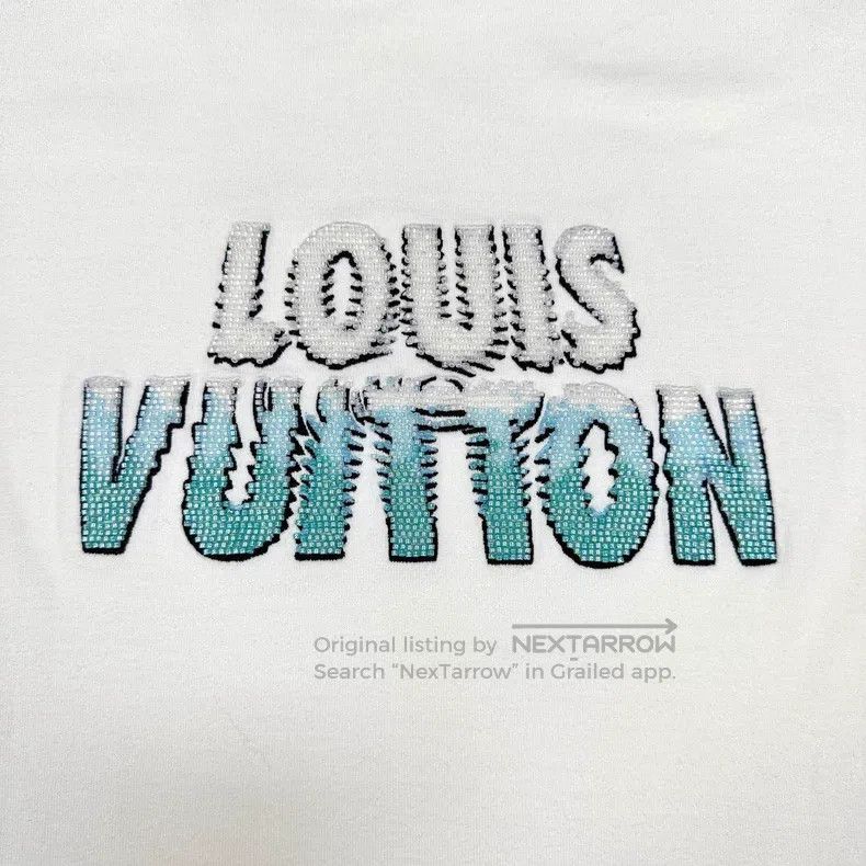 Louis Vuitton Louis Vuitton Beaded monogram embroidered short sleeve Size US L / EU 52-54 / 3 - 3 Thumbnail
