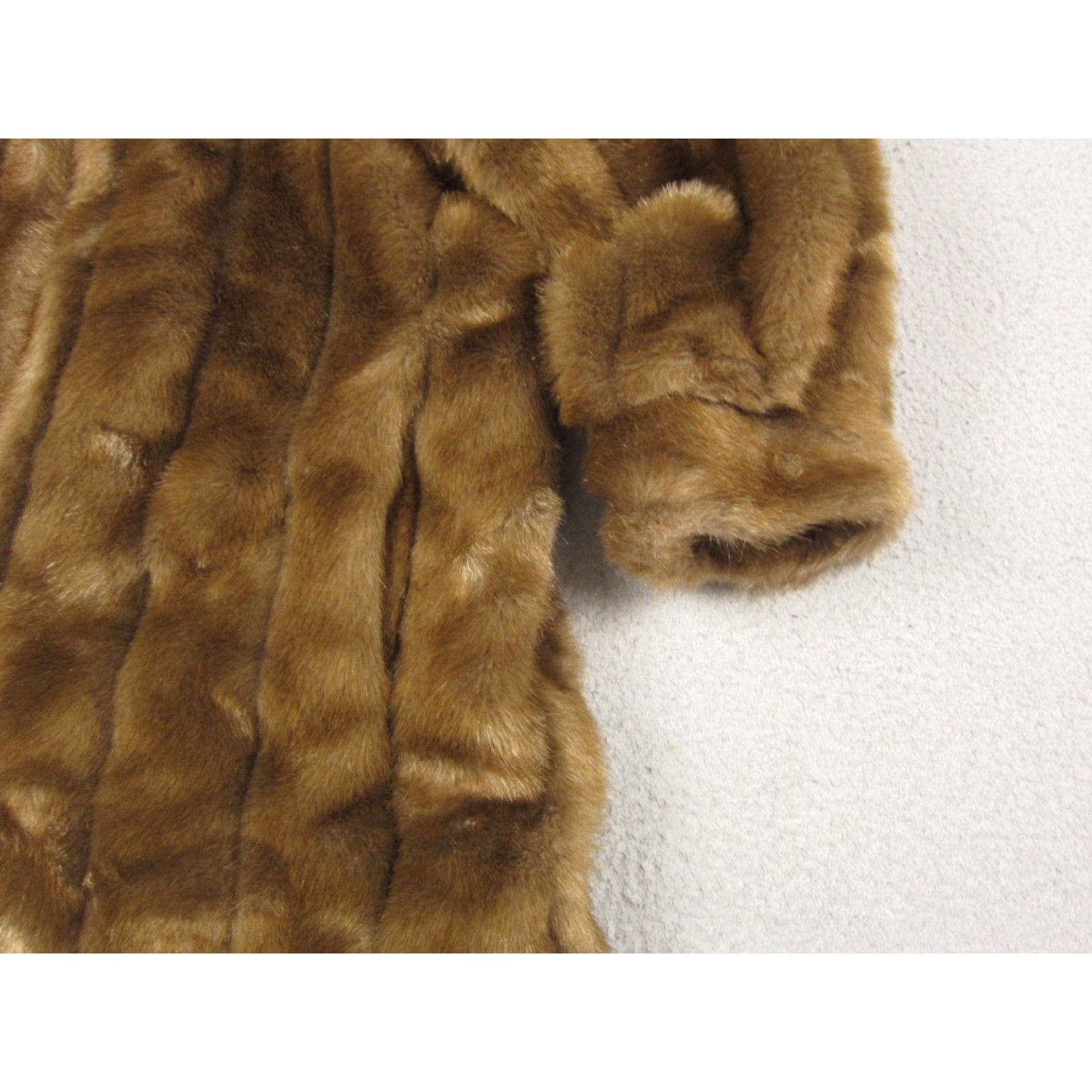 Vintage VINTAGE Dennis Basso Fur Coat Jacket Womens 1X Plus Brown Full Zip Winter 70s Size XL / US 12-14 / IT 48-50 - 4 Thumbnail