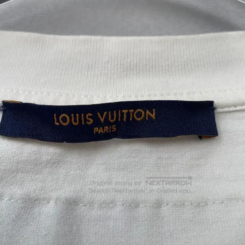 Louis Vuitton Louis Vuitton Beige Cotton Men's T-Shirt . Size US S / EU 44-46 / 1 - 4 Thumbnail