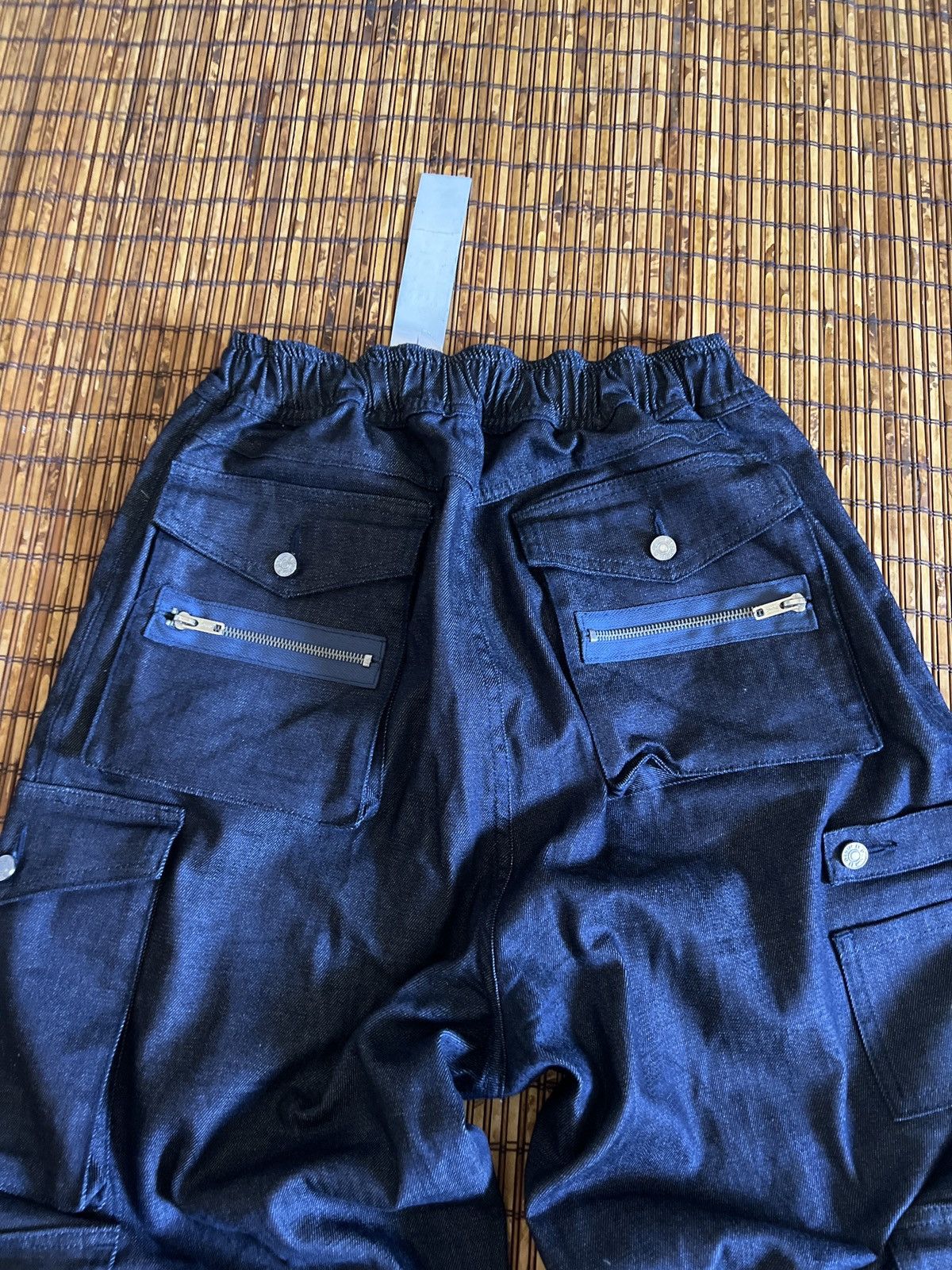 EB Denim EB Denim Cargo Pants in Dark Blue Navy Denim Size 34" / US 12 / IT 48 - 6 Thumbnail