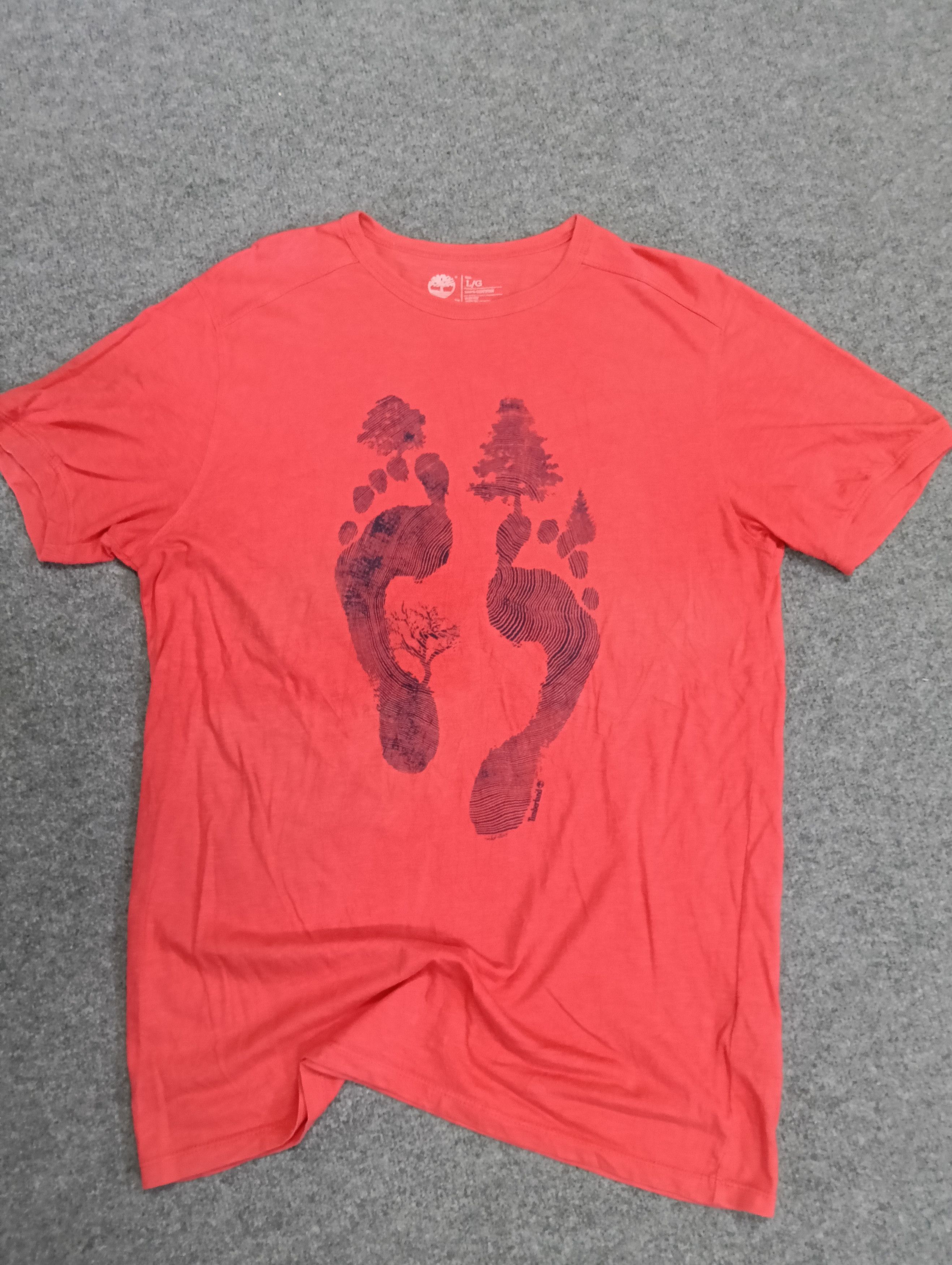 Timberland TIMBERLAND FOOTPRINT TSHIRT. Size US L / EU 52-54 / 3 - 1 Thumbnail