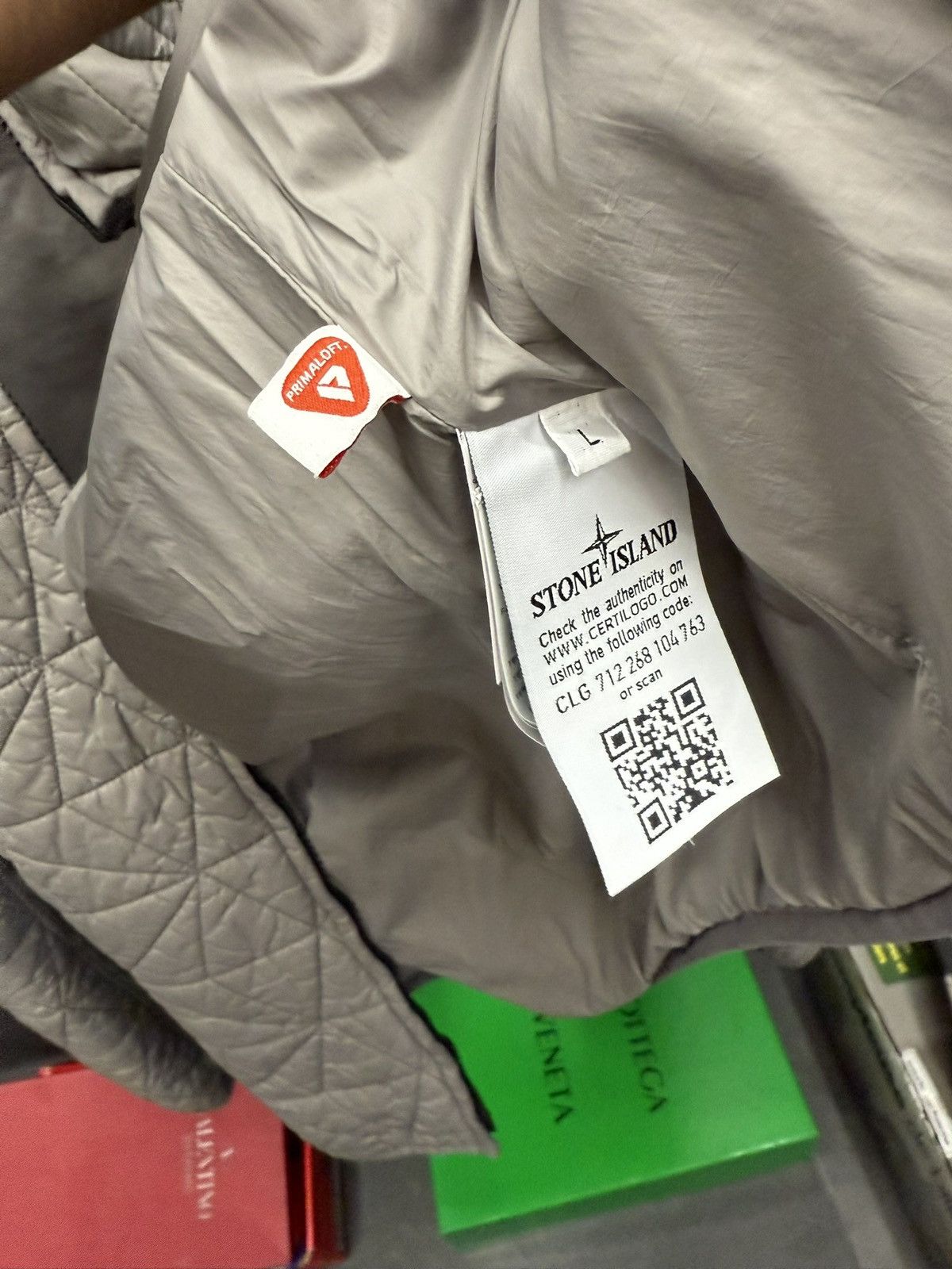 Stone Island Shadow Project Stone Island Shadow Project Geometric Quilted Light Jacket Size US L / EU 52-54 / 3 - 3 Thumbnail