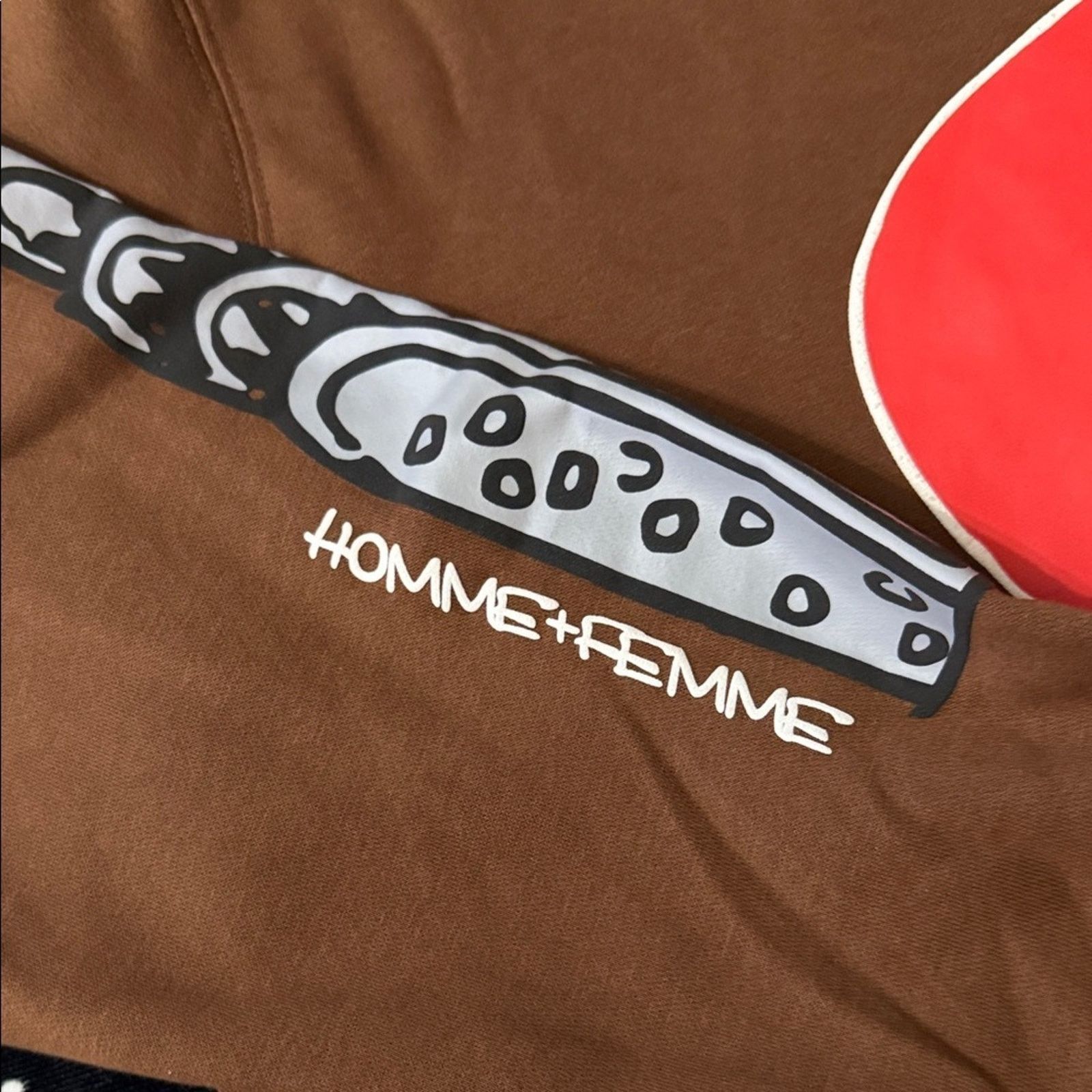 Homme + Femme La HOMME FEMME CALI TO NYC HOODIE CHOCOLATE Size US L / EU 52-54 / 3 - 12 Thumbnail