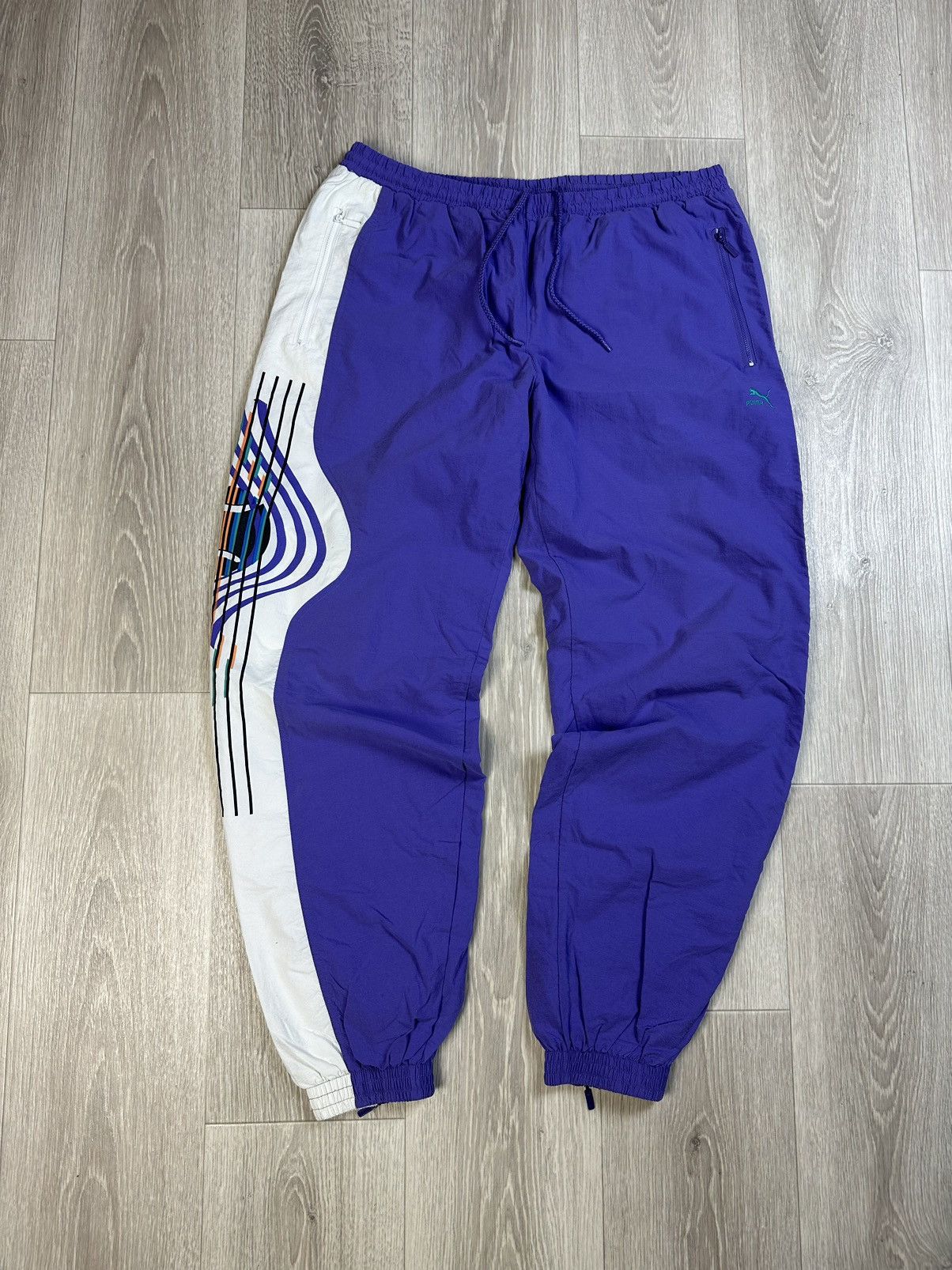 Puma Y2K Puma Vintage Jogger Sweatpants Tracksuit Trousers Size US 40 / EU 56 - 3 Thumbnail