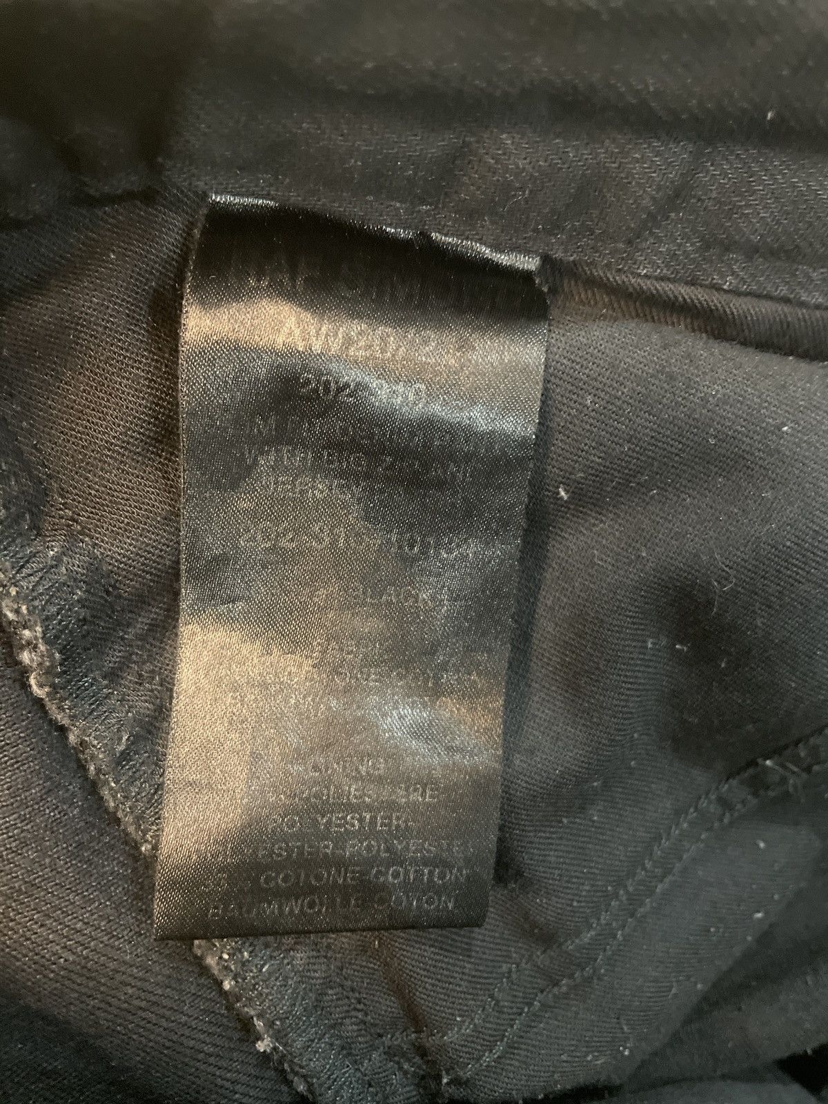 Raf Simons × Raf by Raf Simons Black denim zipper Jean Size US 32 / EU 48 - 6 Thumbnail