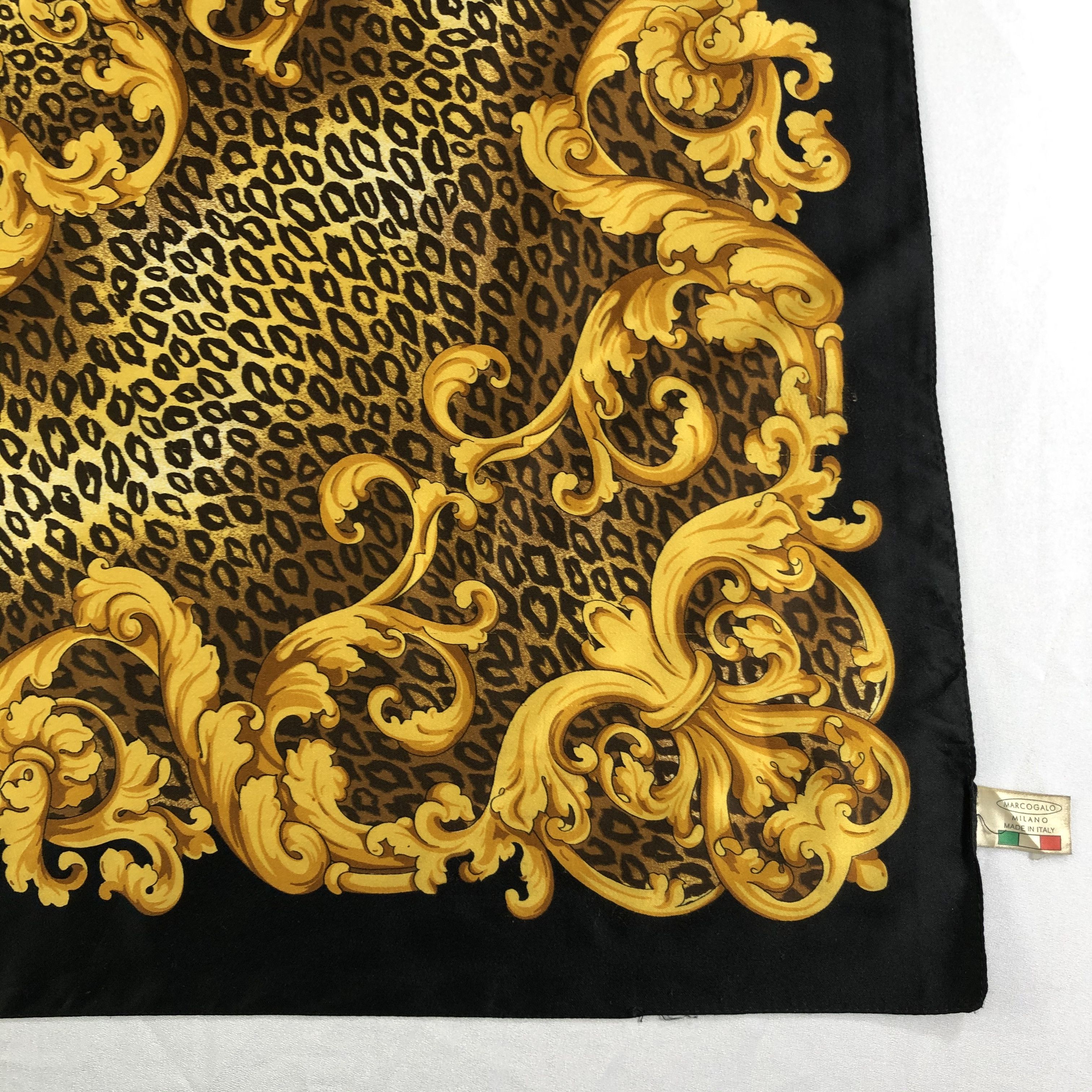 Vintage Vintage Silk Scarf Size ONE SIZE - 3 Thumbnail