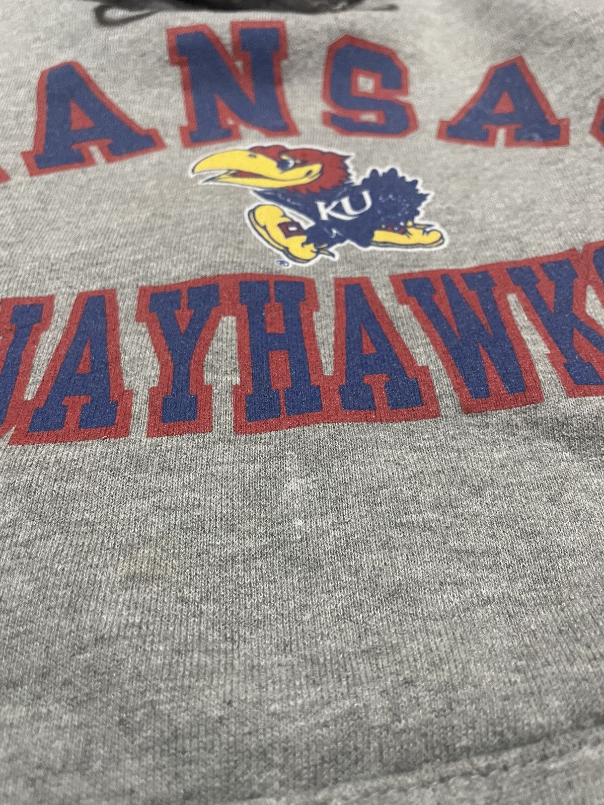 Russell Athletic × Vintage Vintage Russell Athletic Hoodie Kansas University sweatshirt Size US M / EU 48-50 / 2 - 8 Thumbnail