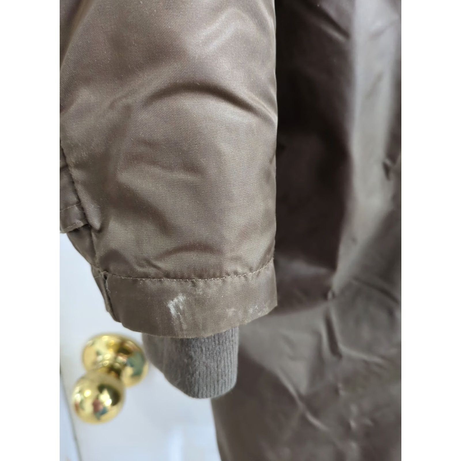 Zara Zara TRF Outerwear Coat Parka Long Brown Women's 28 Hooded Zip Pockets Fur Lining Fall Winter Needful Vintage: No Size 4XL / US 24-26 - 6 Thumbnail