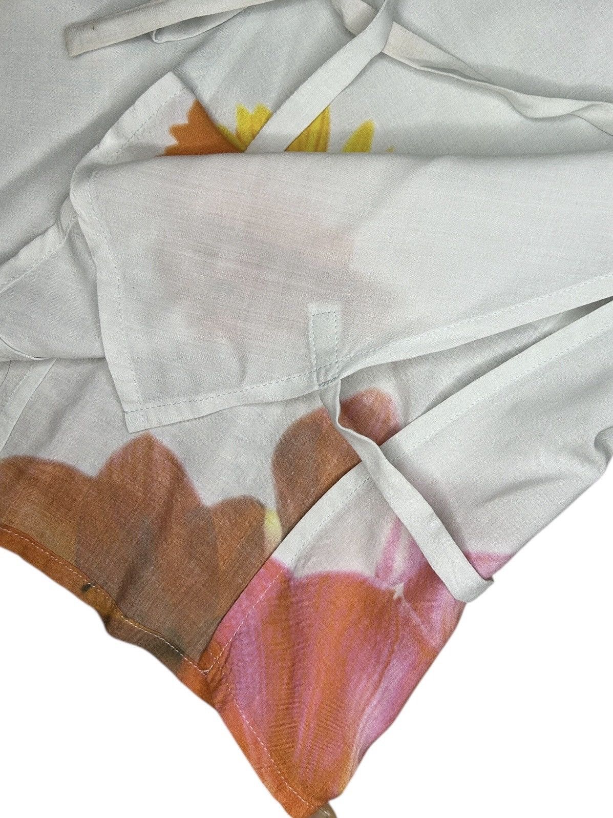 Y's S/S 08 Floral Wrap Top Size M / US 6-8 / IT 42-44 - 5 Thumbnail