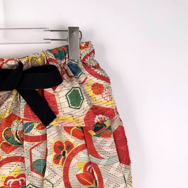 Louis Vuitton Louis Vuitton Colorful floral print printed silk casual sk Size 35" - 3 Thumbnail
