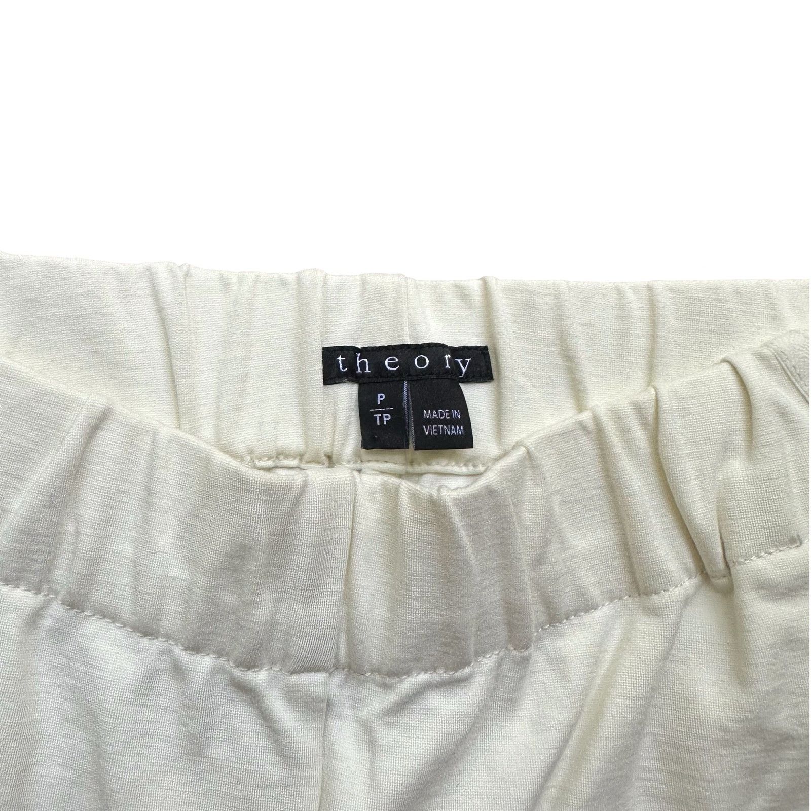Theory Theory Kleon B Off White Women’s Pants Size P EUC Size 26" / US 2 / IT 38 - 6 Thumbnail