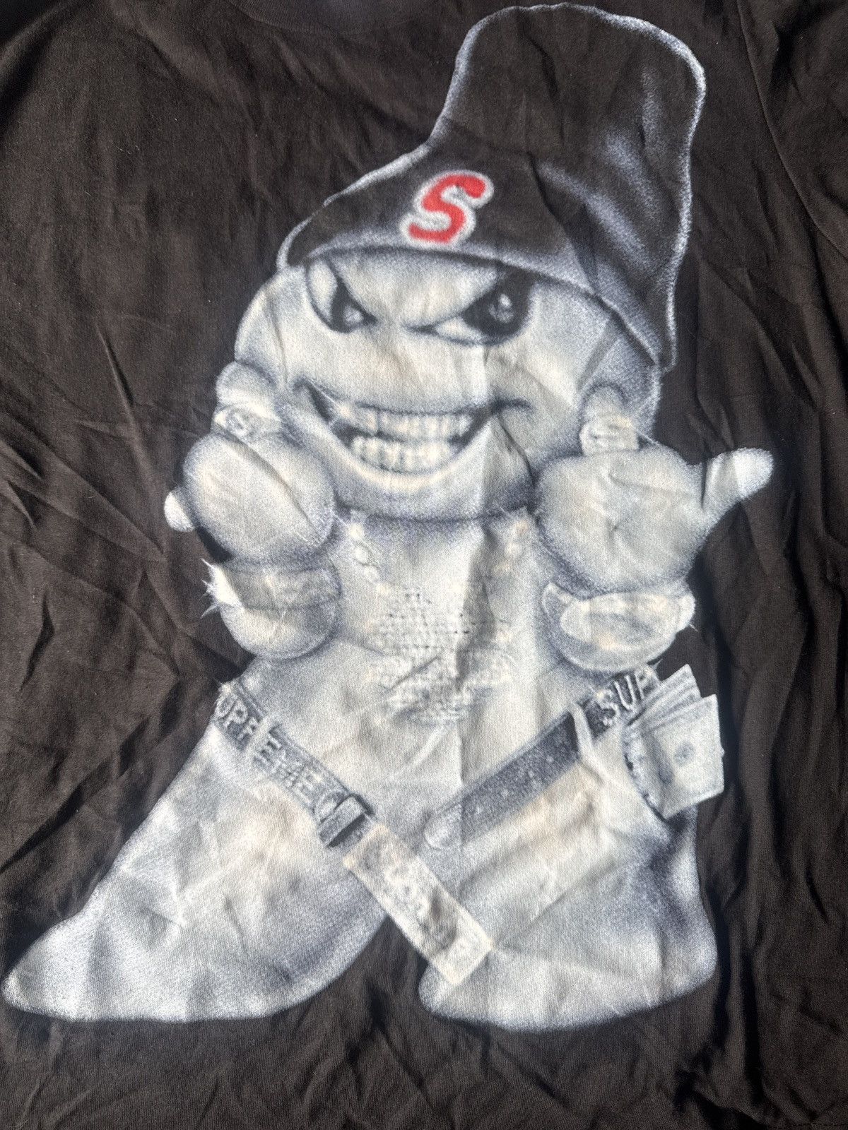 Supreme Supreme Snowman Tee Black Size US M / EU 48-50 / 2 - 7 Thumbnail