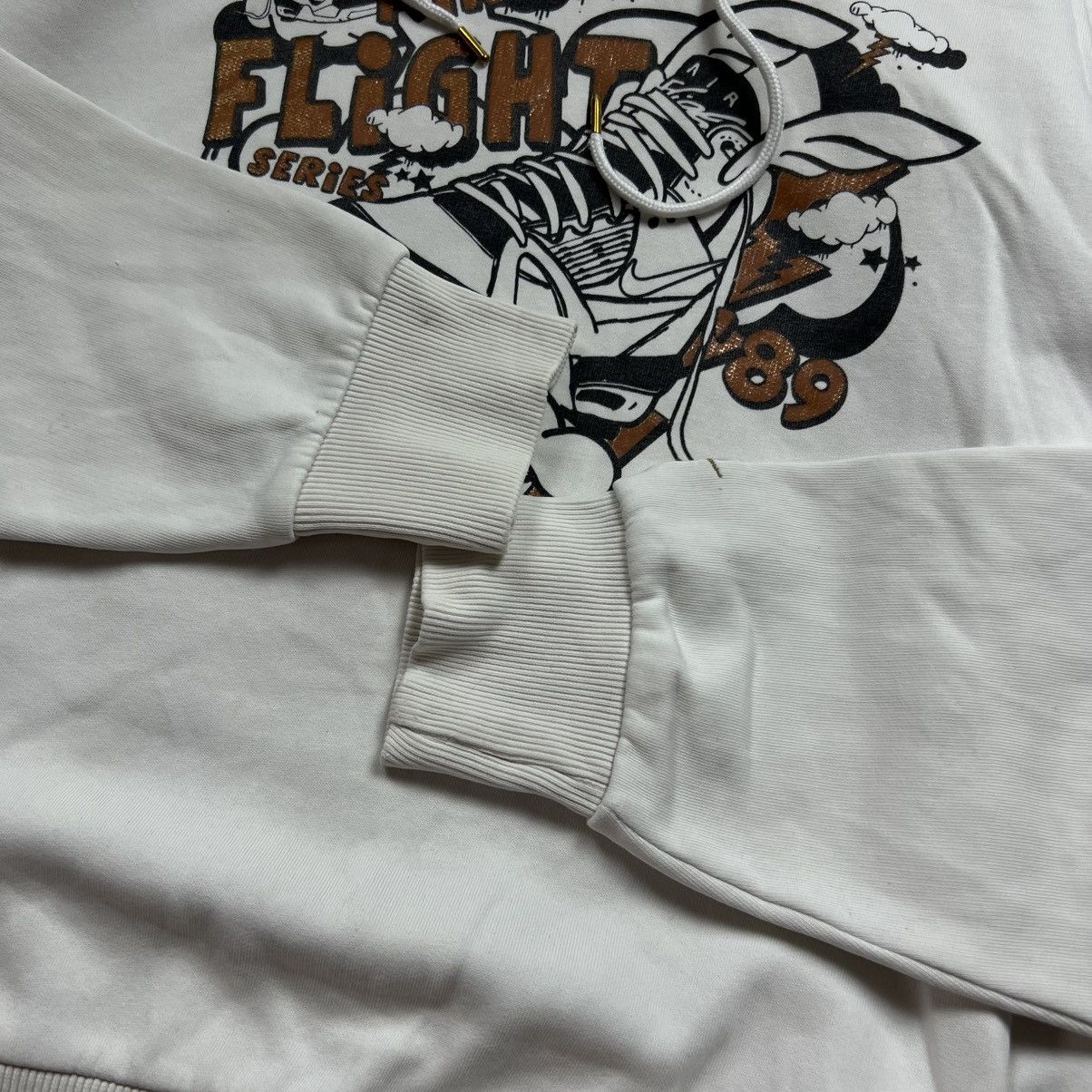 Nike 00s NIKE AIR FLIGHT VINTAGE BIG LOGO Y2K RARE HOODIE Size US S / EU 44-46 / 1 - 7 Thumbnail