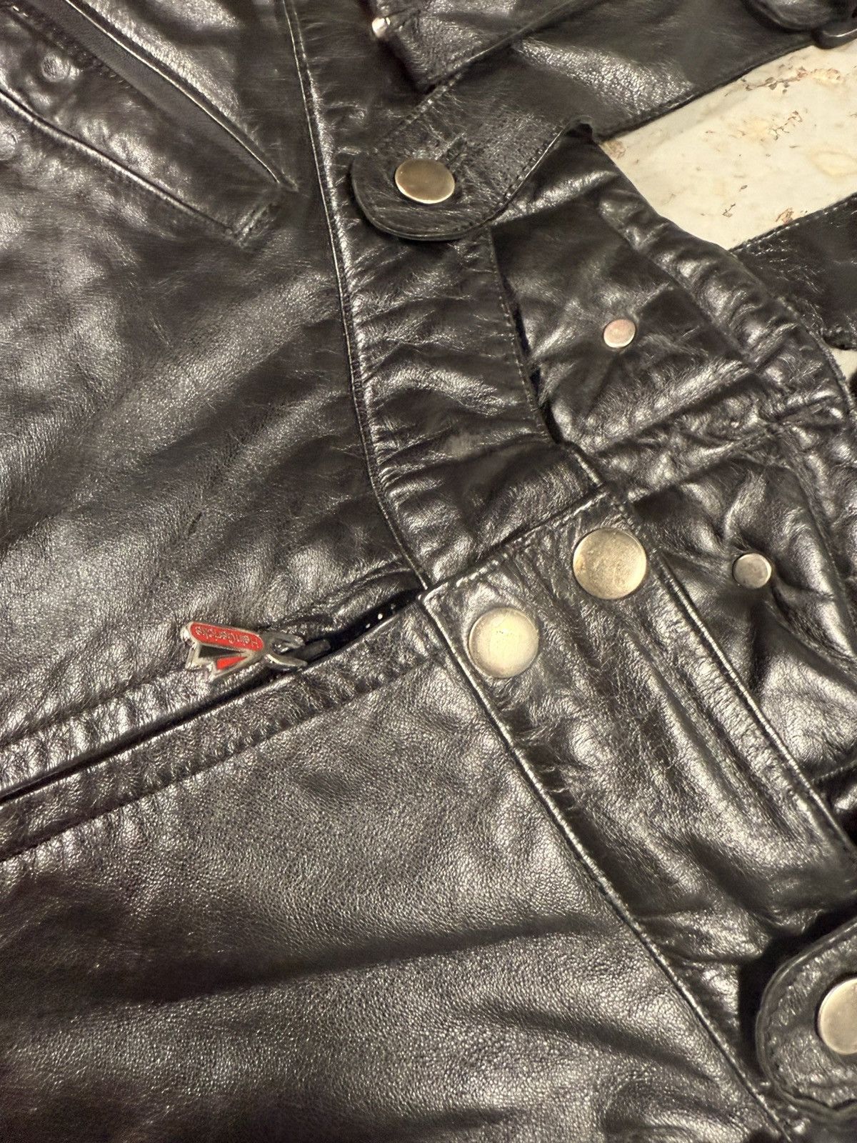 Other Crazy Vintage Polaris Leather Pants Size US 40 / EU 56 - 7 Thumbnail