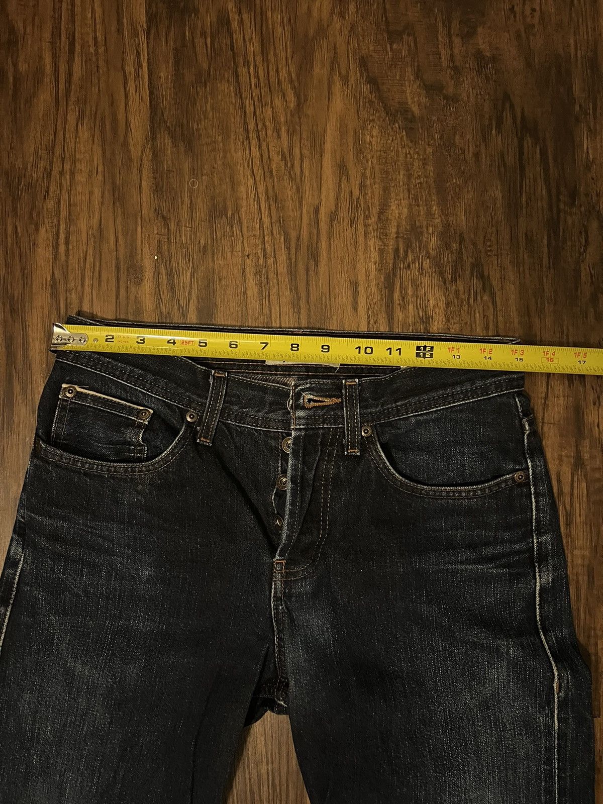 Naked & Famous Naked and Famous Turmeric Selvedge Jeans 29 30 Size US 30 / EU 46 - 2 Thumbnail