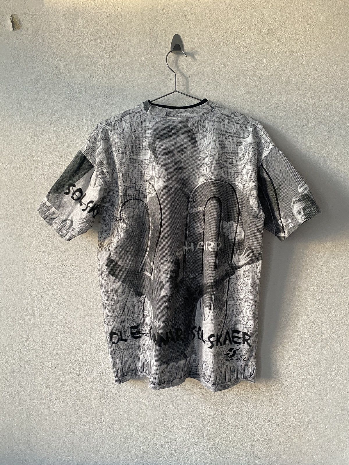 Vintage Joligollf GUNNAR SOLSKAER Manchester United T-Shirt Size US M / EU 48-50 / 2 - 6 Thumbnail