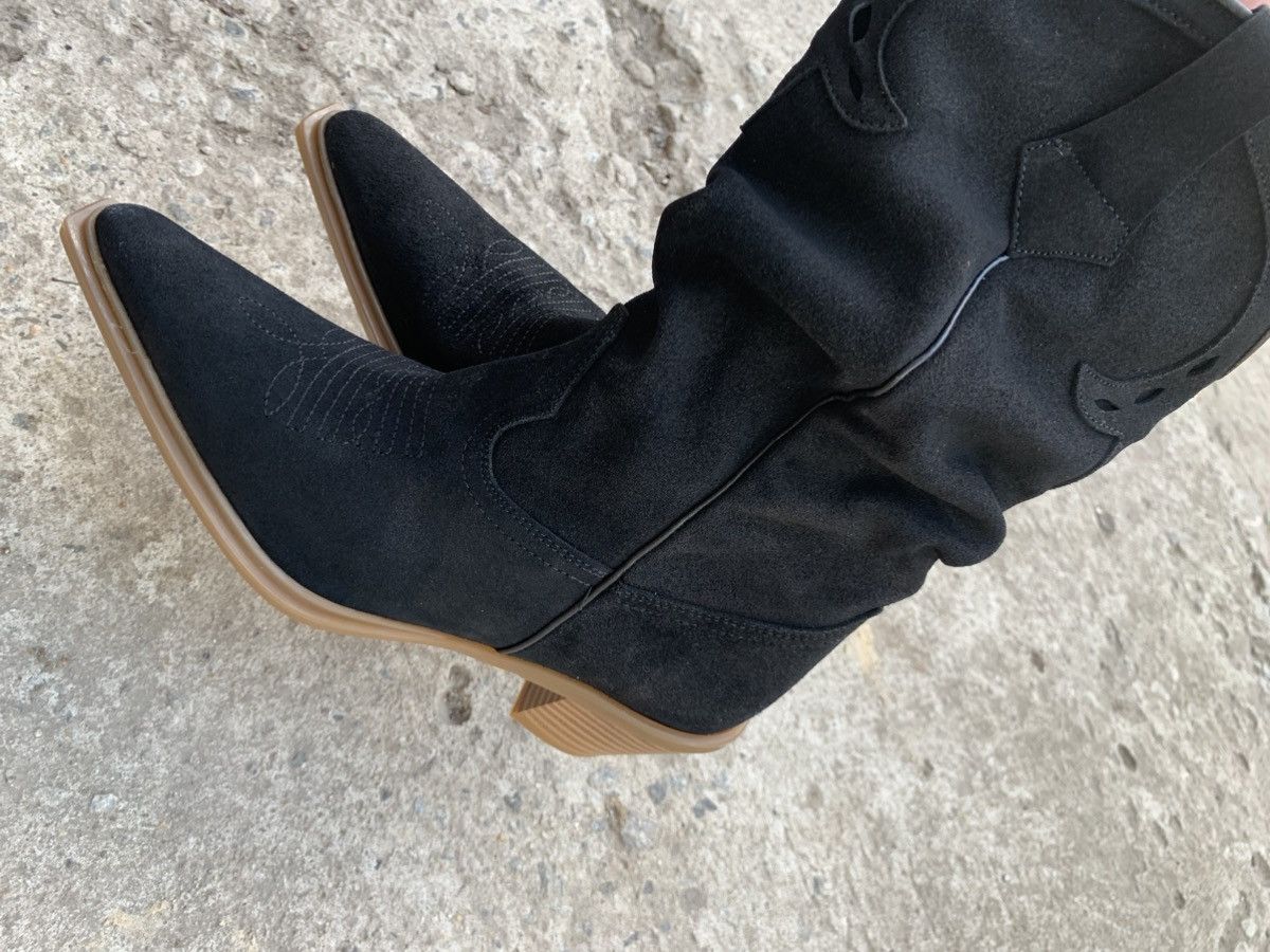 Japanese Brand Leather Cowboy Boots Size US 7 / IT 37 - 11 Thumbnail