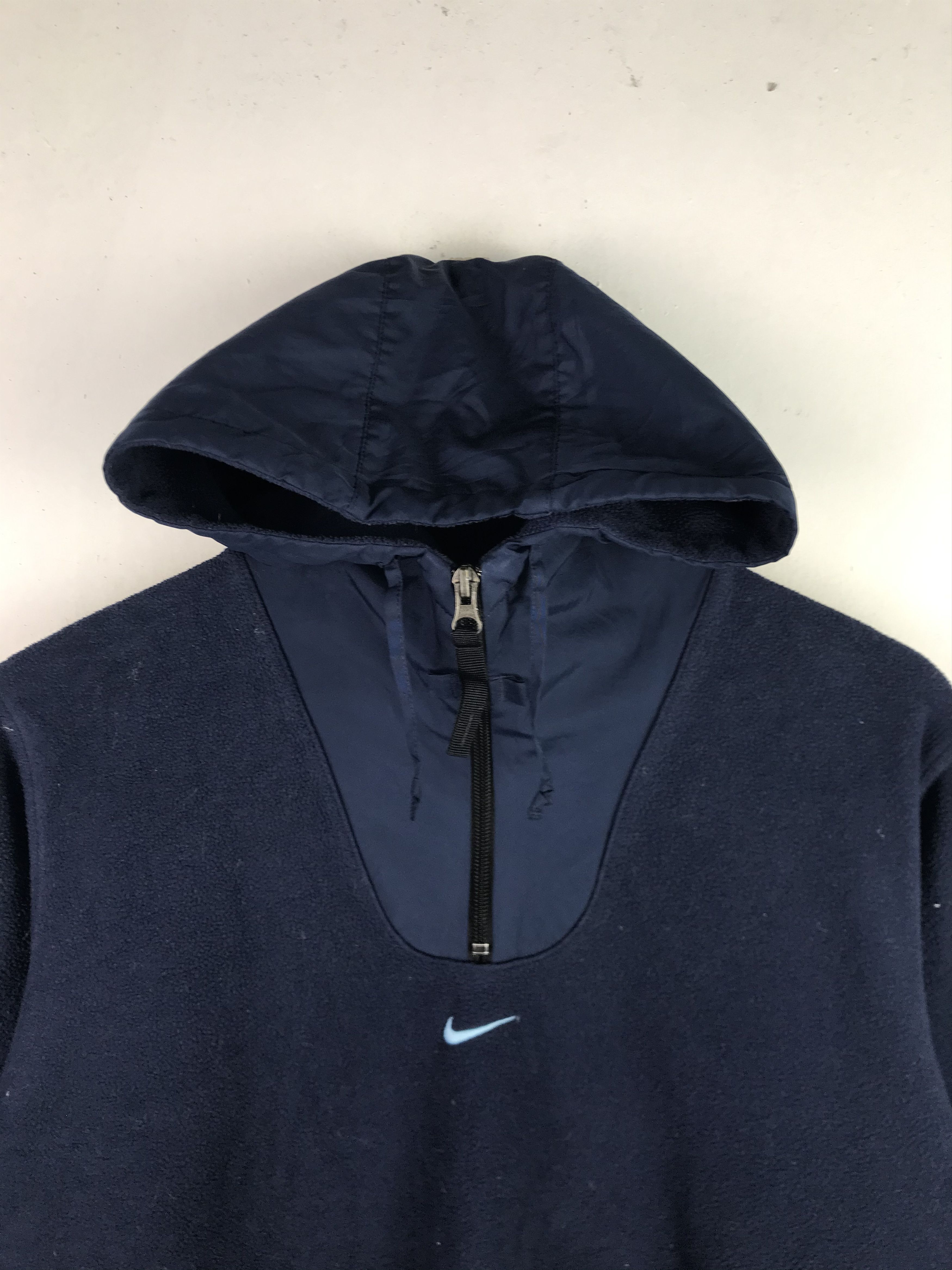 Nike × Nike ACG × Vintage Vintage Y2K Nike Centre Half Zipper Fleece Jacket Size US L / EU 52-54 / 3 - 3 Thumbnail