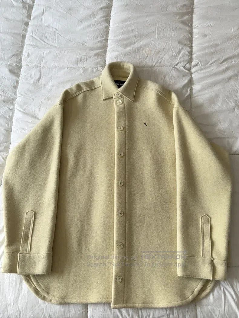 Raf Simons Raf Simons Wool Jacket 21AW Cream Color. Size US M / EU 48-50 / 2 - 1 Thumbnail