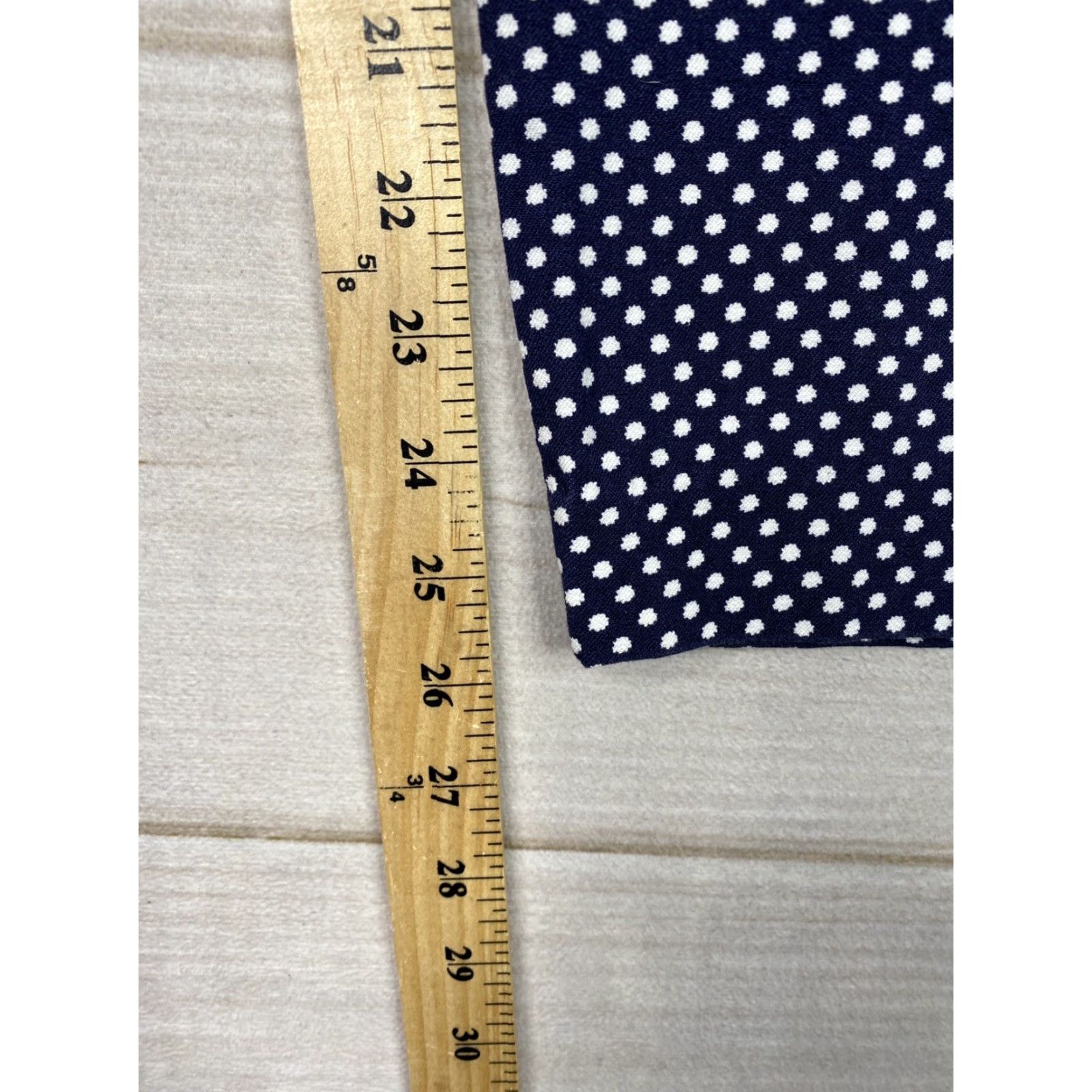 Old Navy Old Navy Pants Womens Size 8 Blue White Polka Dot Print Pixie Mid Rise Stretch Tapered Leg Casual Size 30" / US 8 / IT 44 - 6 Thumbnail